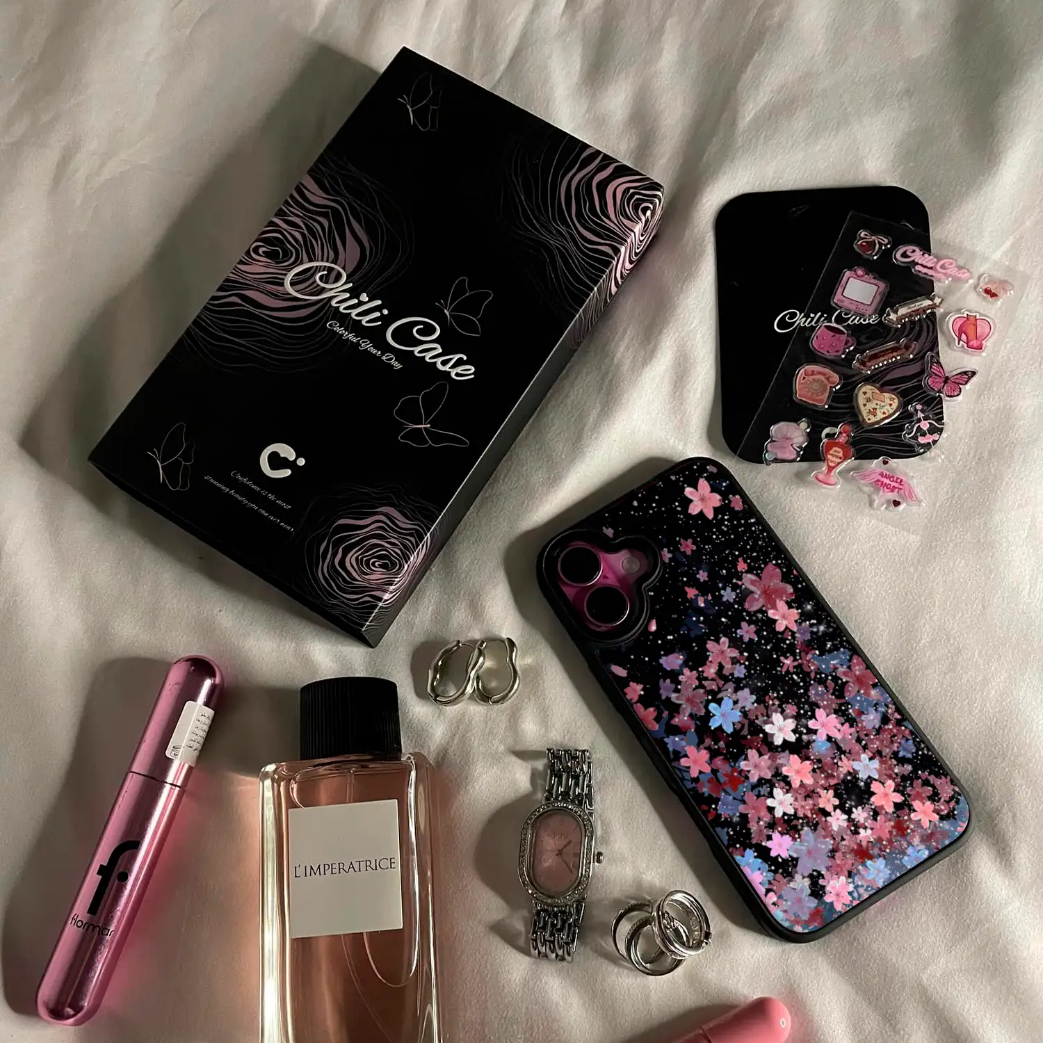 Bedazzled Blossom Magsafe iPhone Case