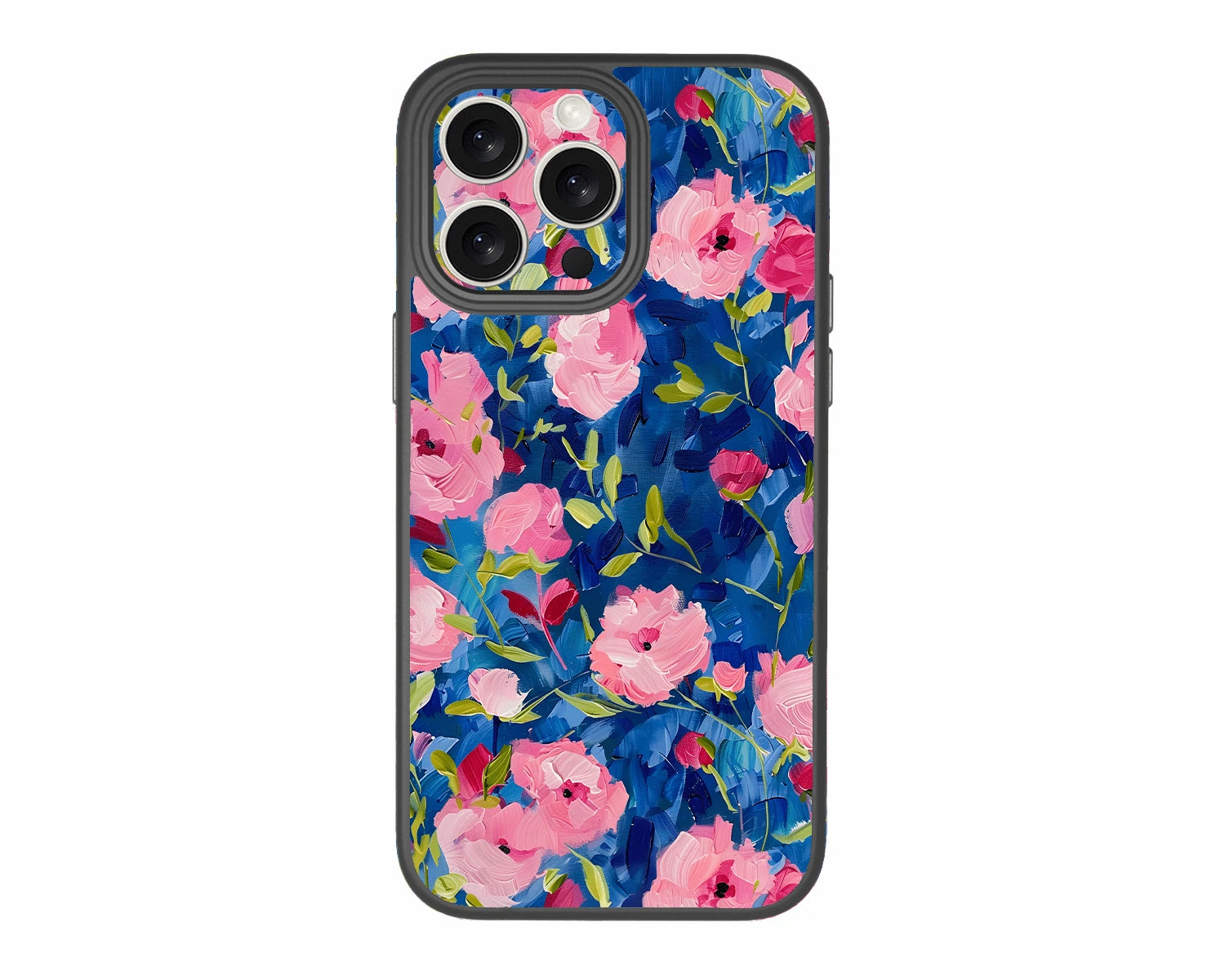 A-Little-Romance-Navy-Rose-iPhone 14 Pro-Case-ChiliCase