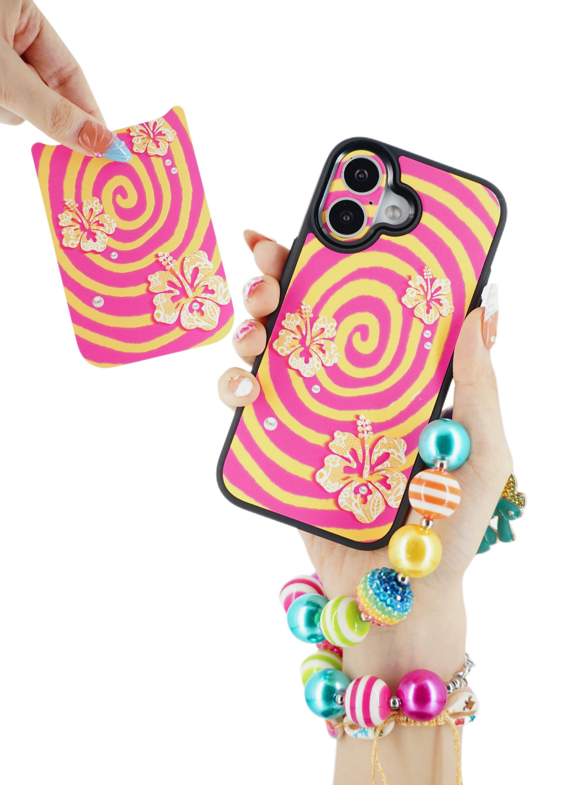 Hibiscus Flower Phone Case Pop Patch®