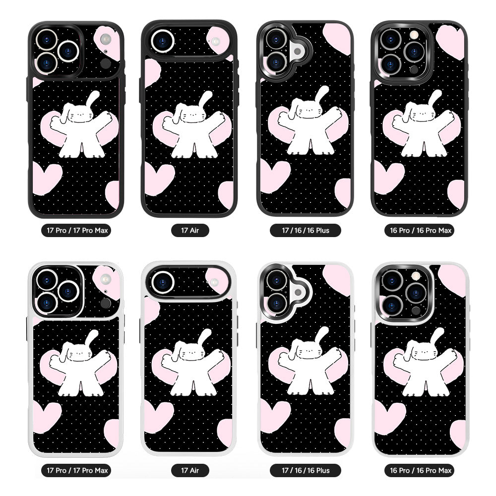 느와르 버니키튼 태그 휴대폰 케이스