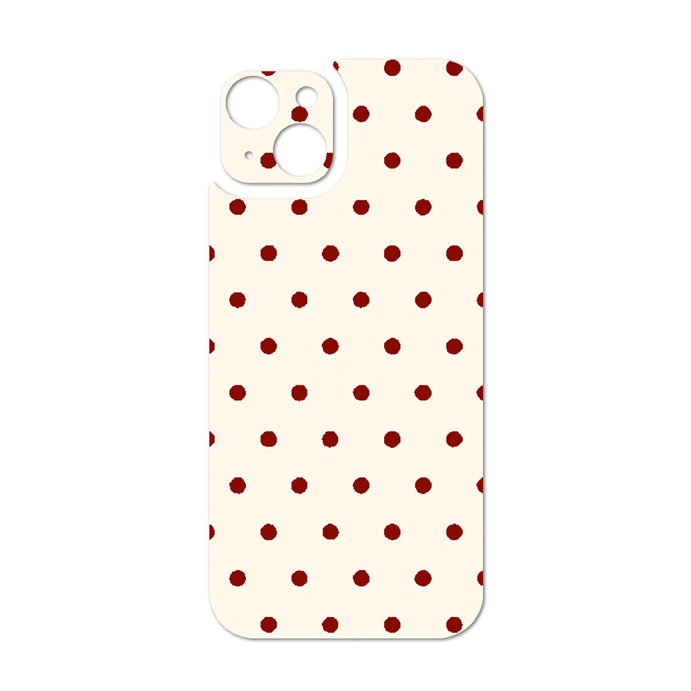 귀여운 도트 무늬 태그 휴대폰 스킨 랩