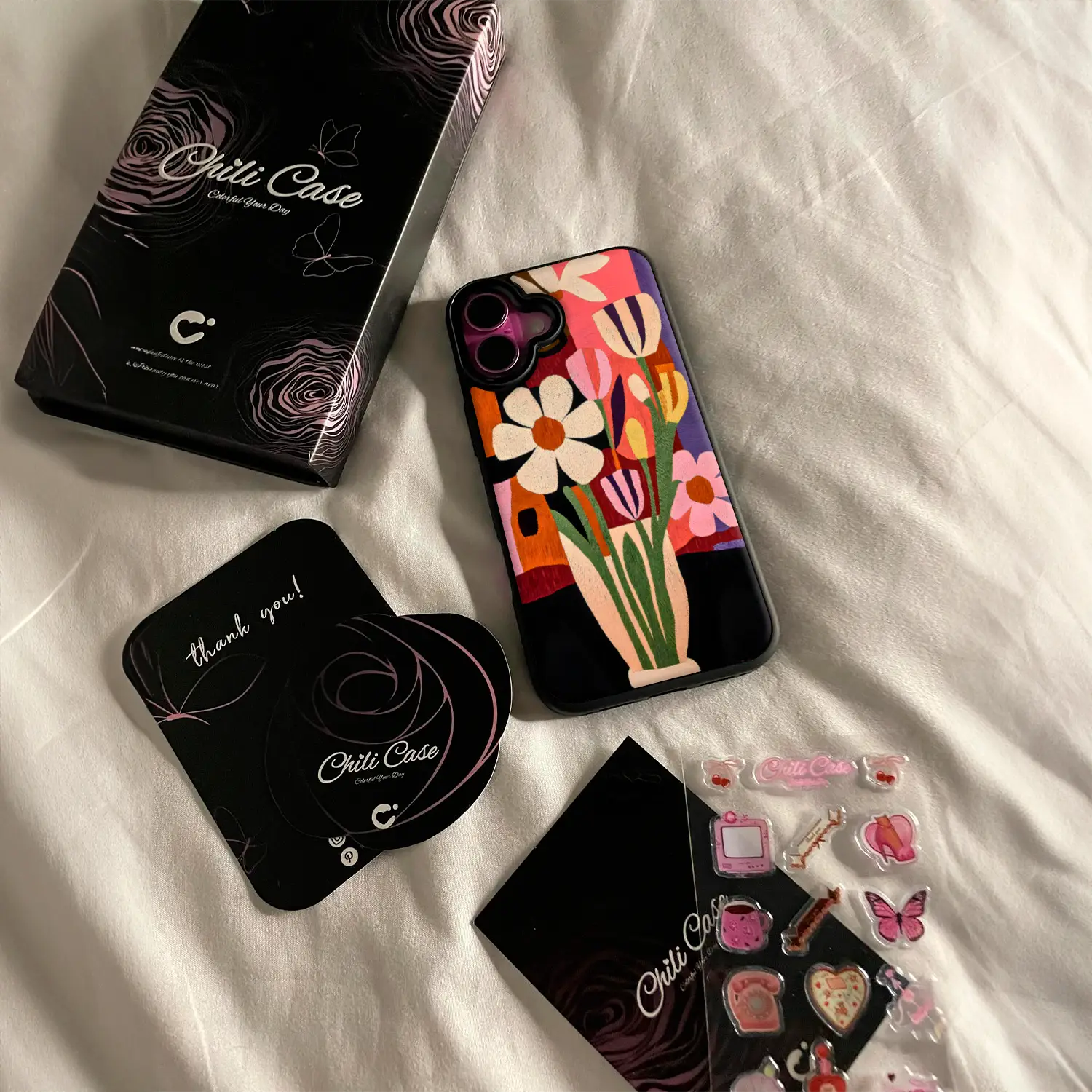 Floral Patchwork Magsafe iPhone Case