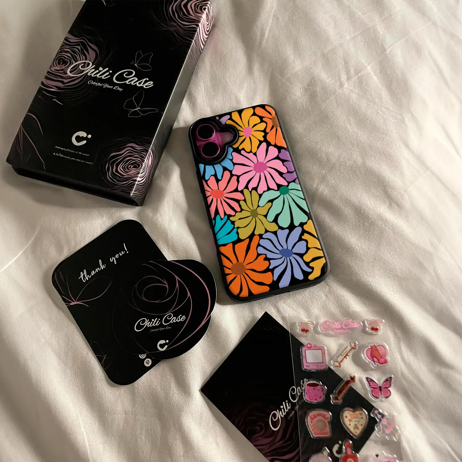 Wildflower Swirl Magsafe iPhone Case