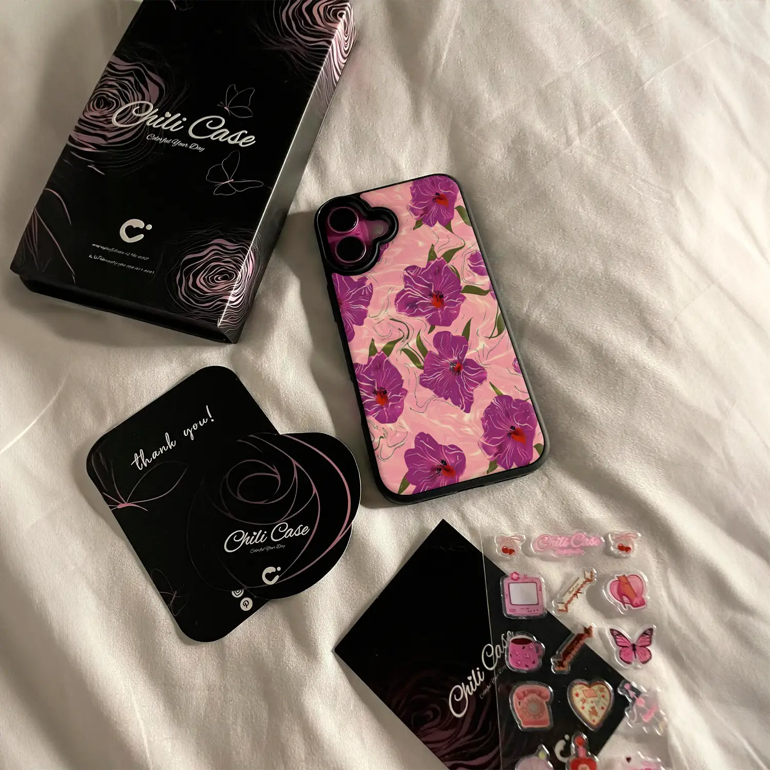 Violet Swirl Magsafe iPhone Case