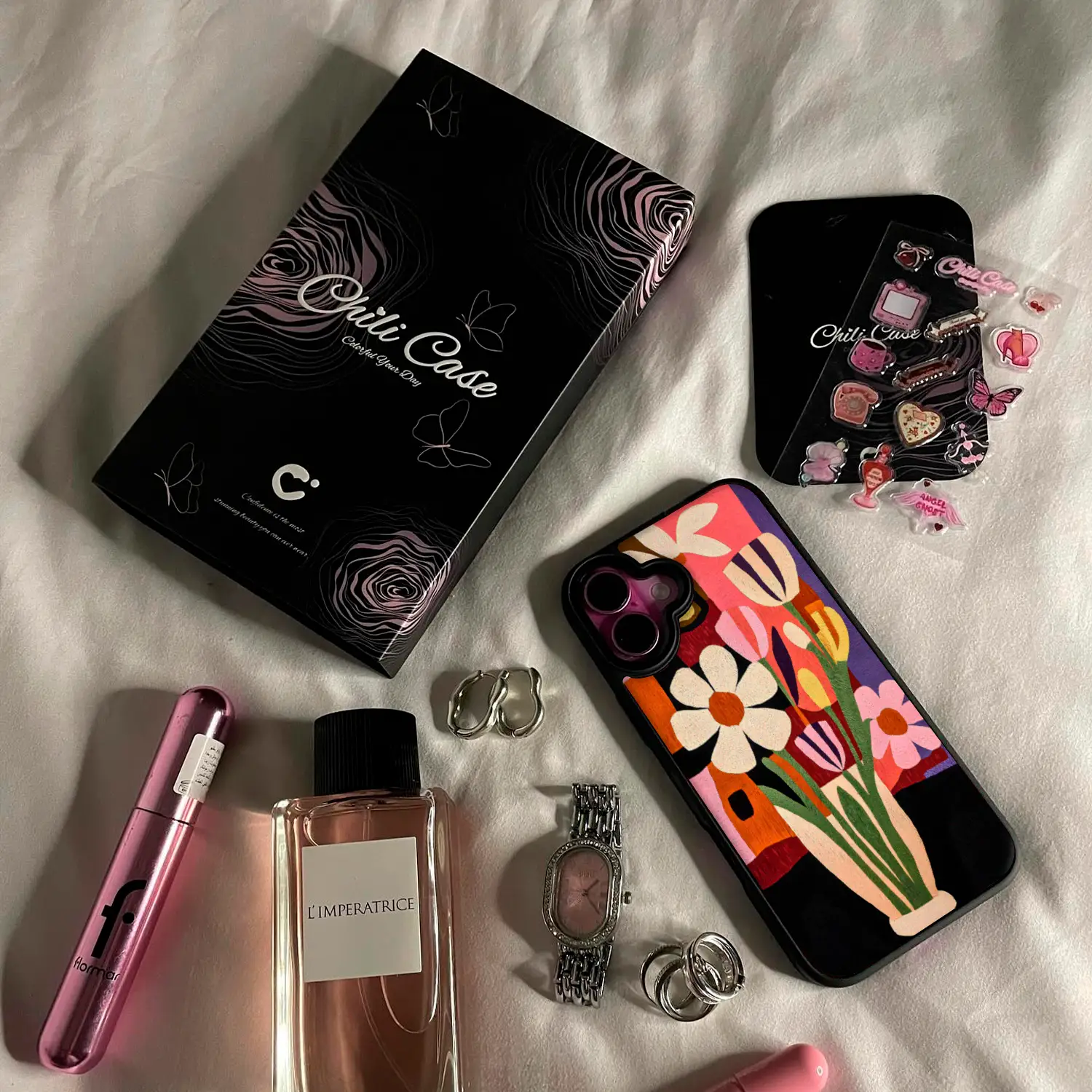 Floral Patchwork Magsafe iPhone Case