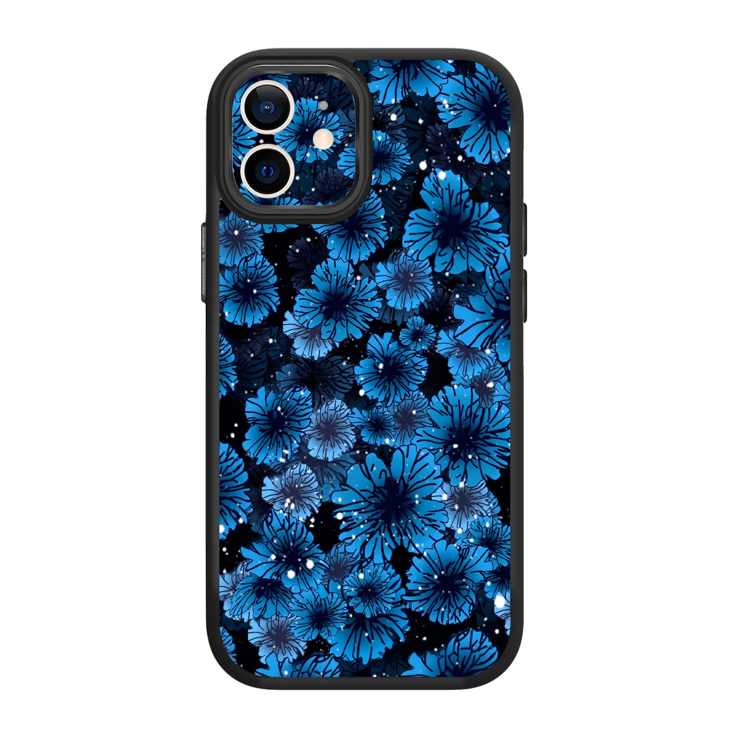 Navy Daisy Magsafe iPhone Case
