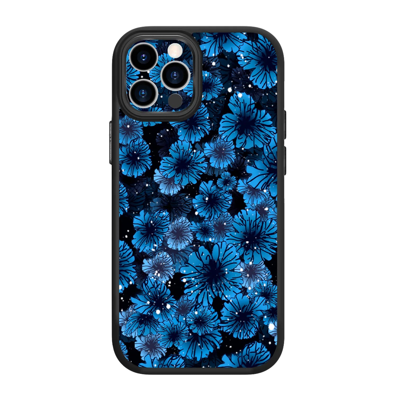 Navy Daisy Magsafe iPhone Case