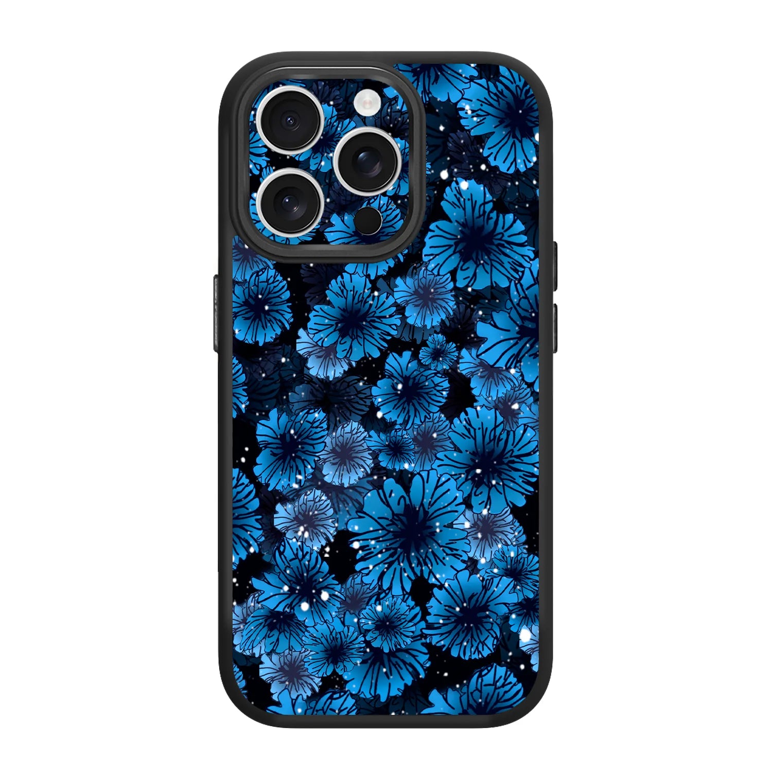 Navy Daisy Magsafe iPhone Case