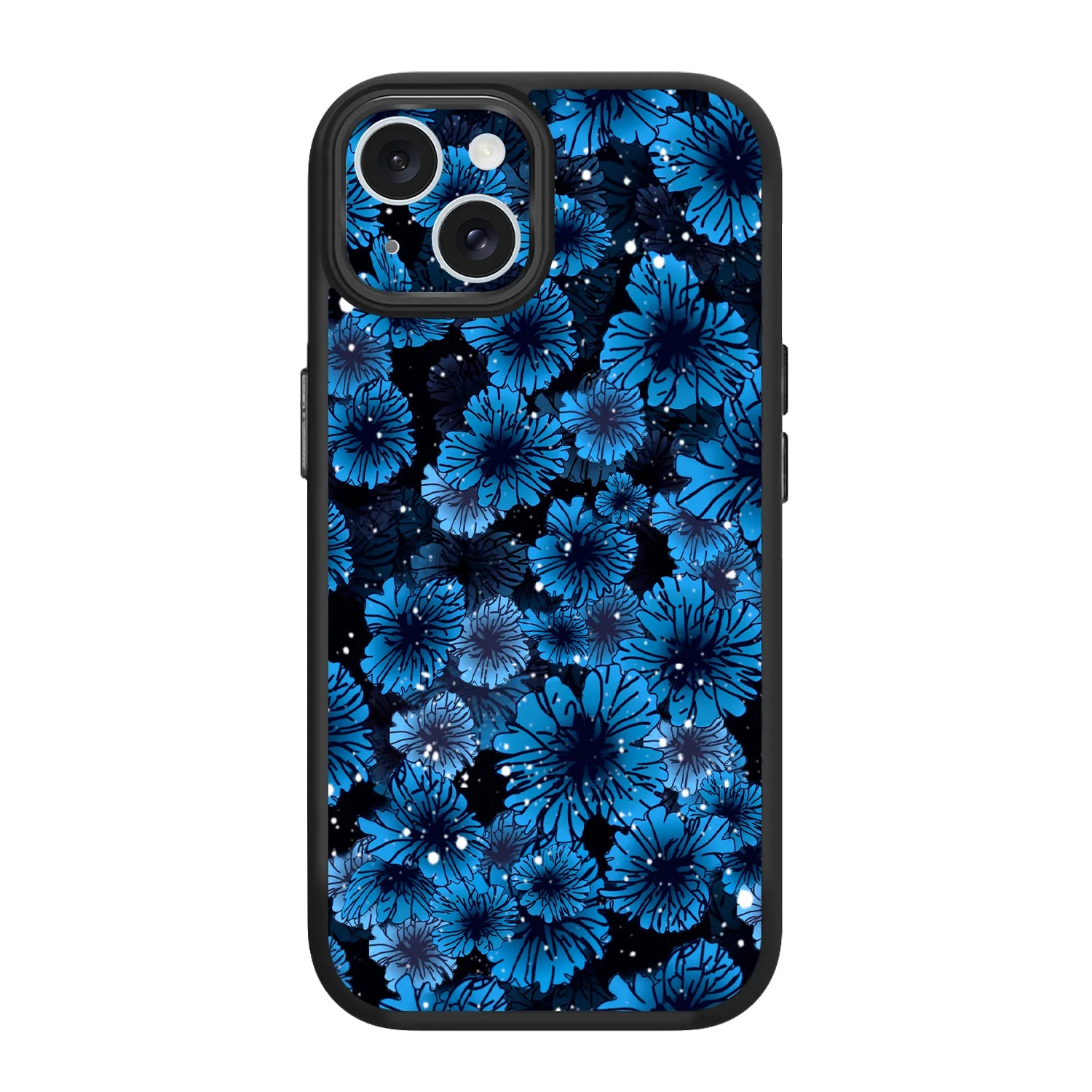 Navy Daisy Magsafe iPhone Case