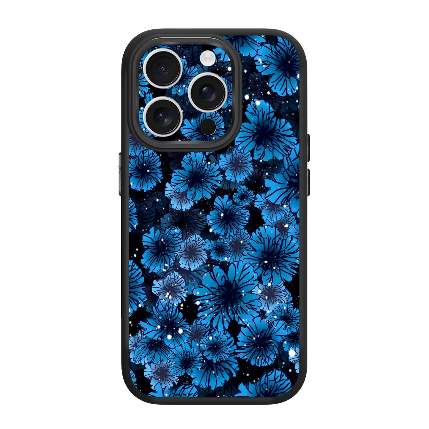 Navy Daisy Magsafe iPhone Case