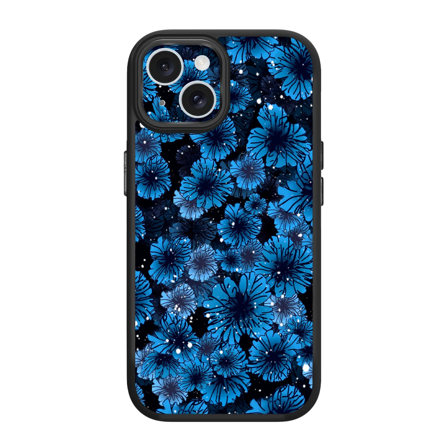 Navy Daisy Magsafe iPhone Case