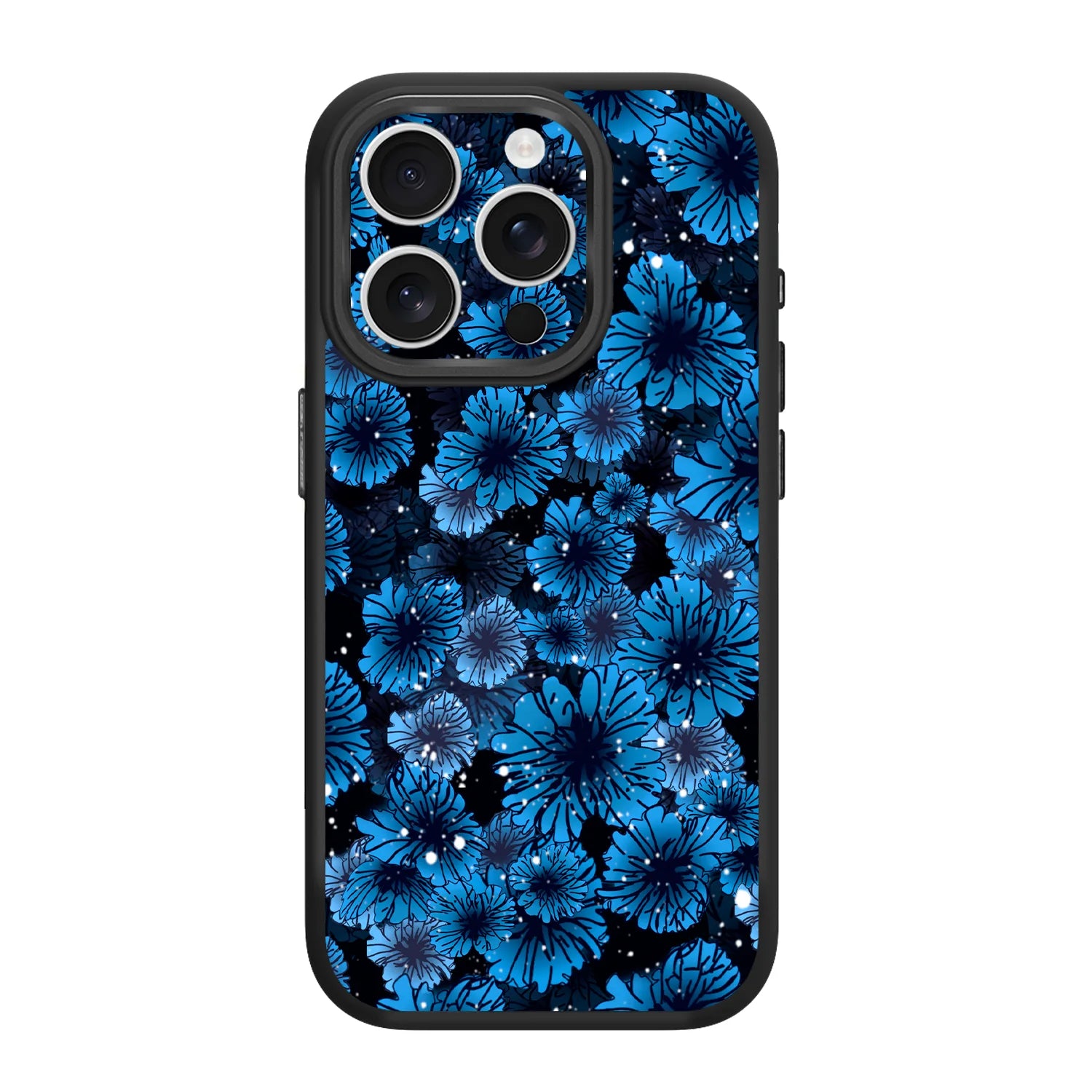 Navy Daisy Magsafe iPhone Case