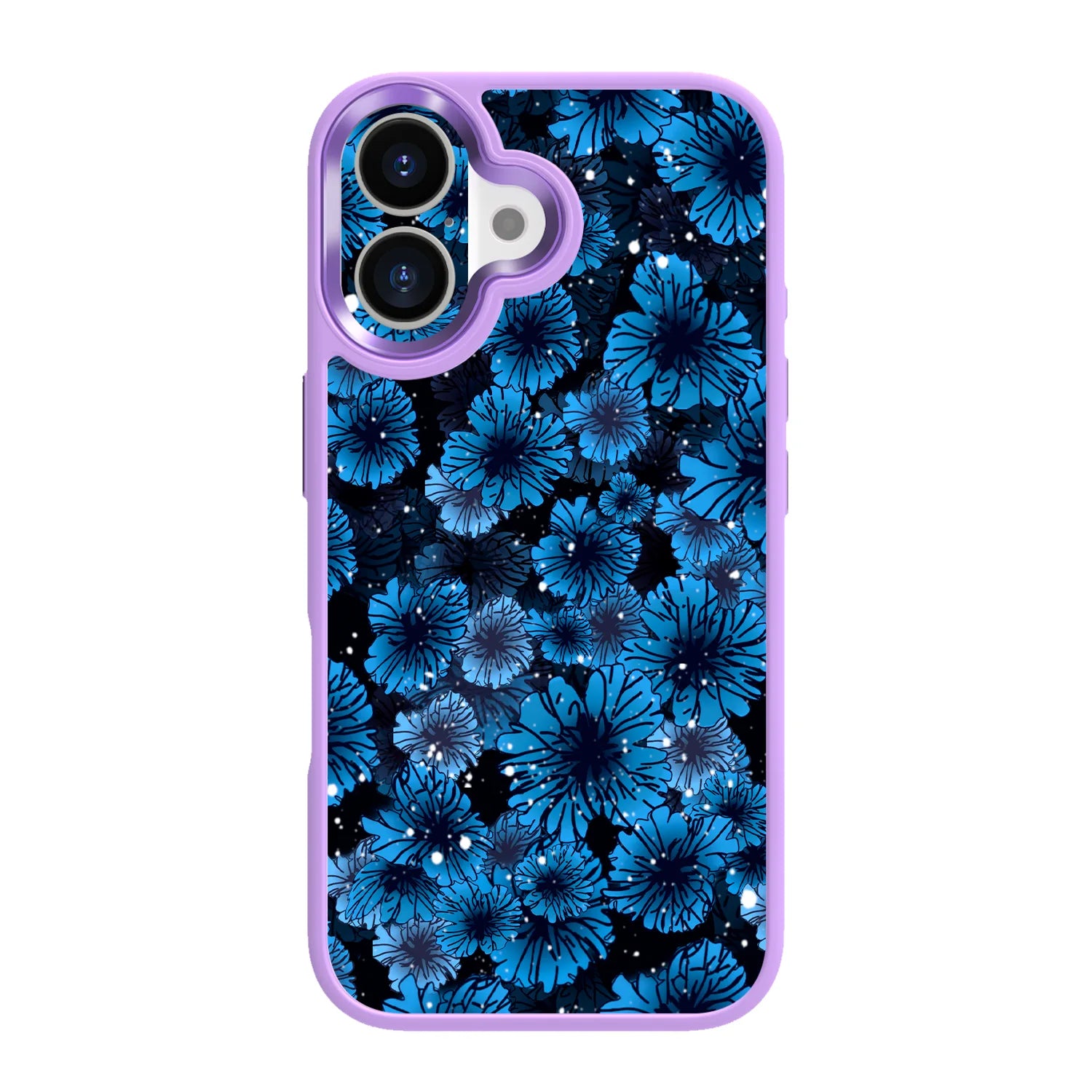 Navy Daisy Magsafe iPhone Case