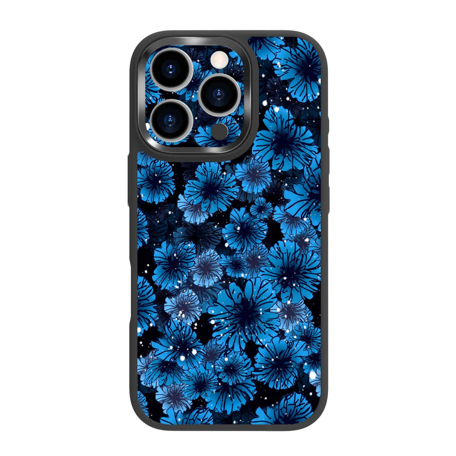 Navy Daisy Magsafe iPhone Case