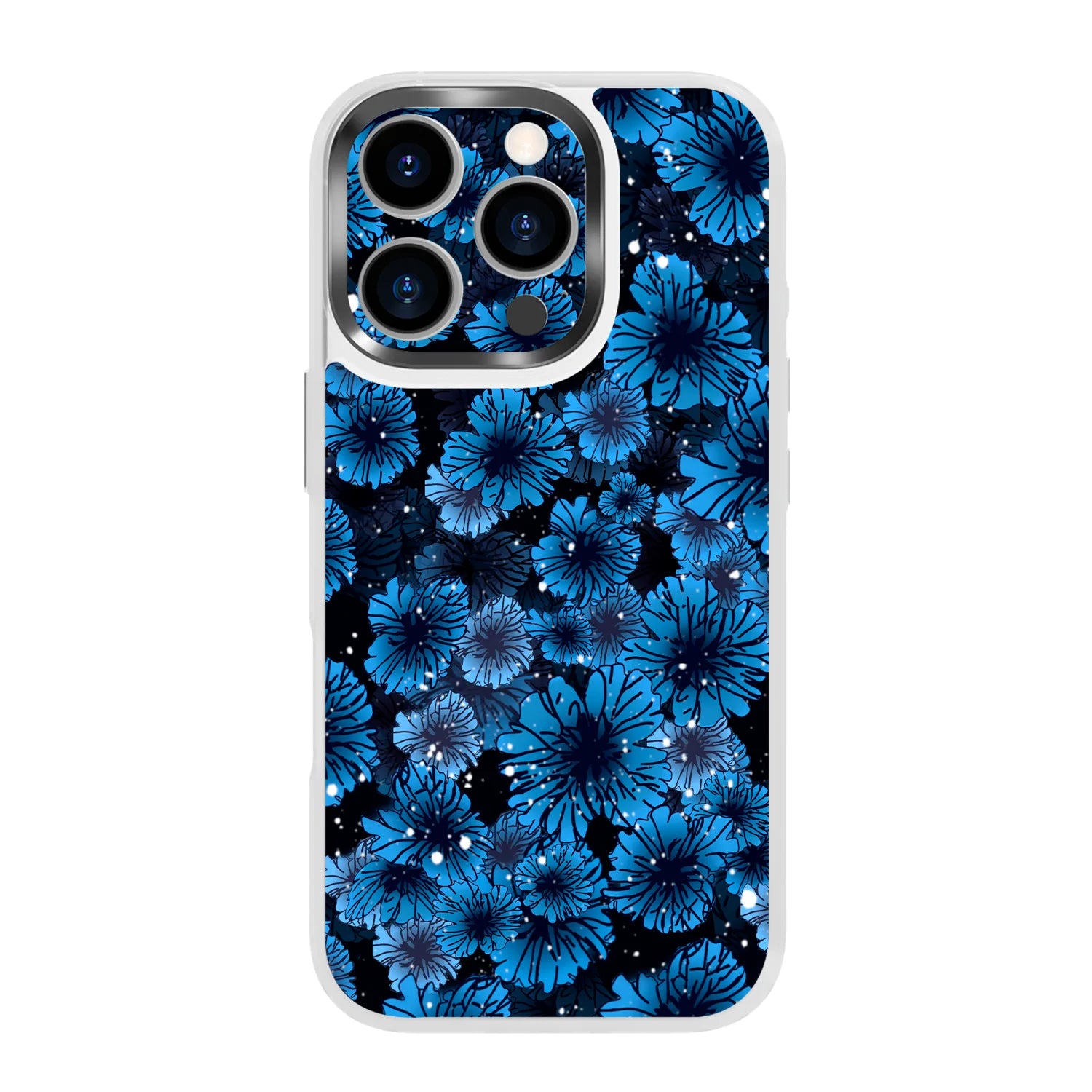 Navy Daisy Magsafe iPhone Case