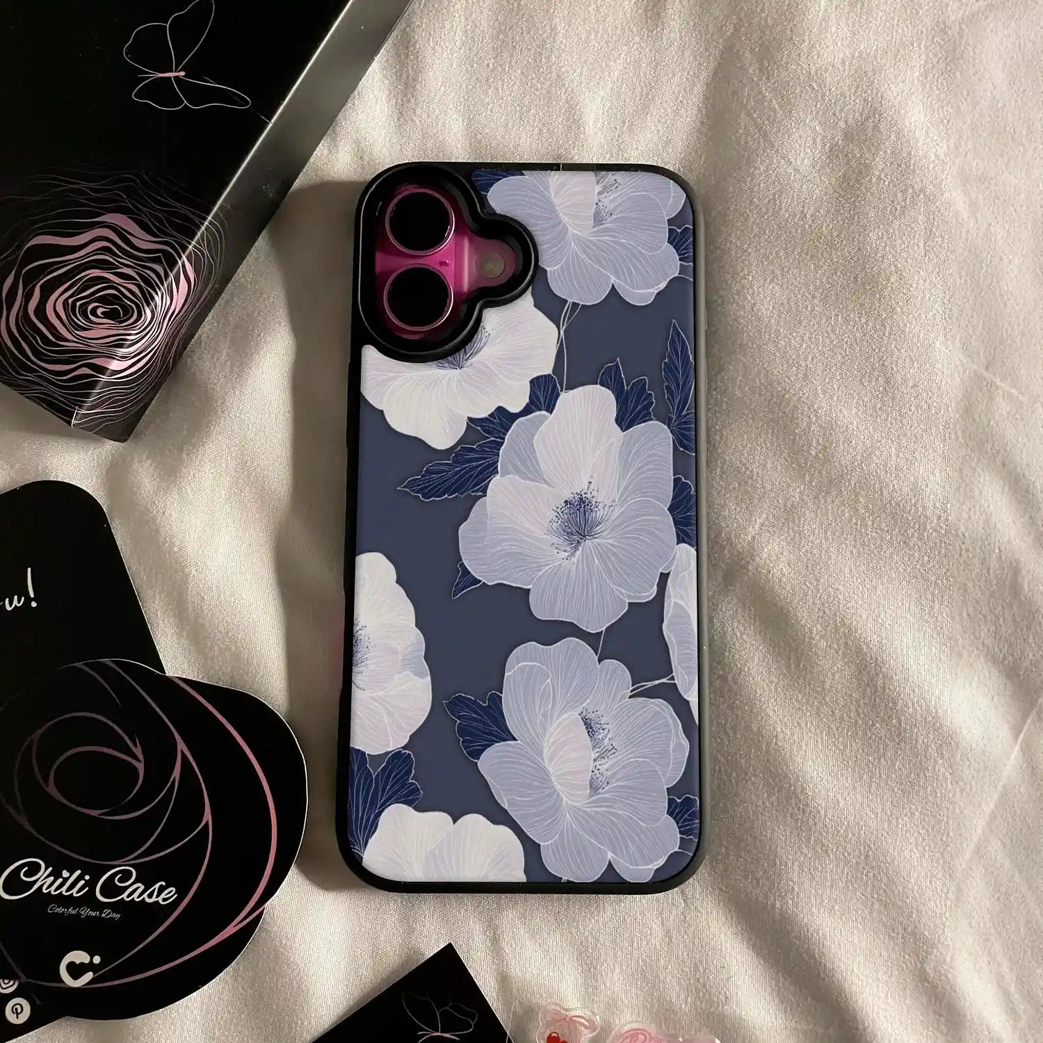 Plain Camellia Magsafe iPhone Case
