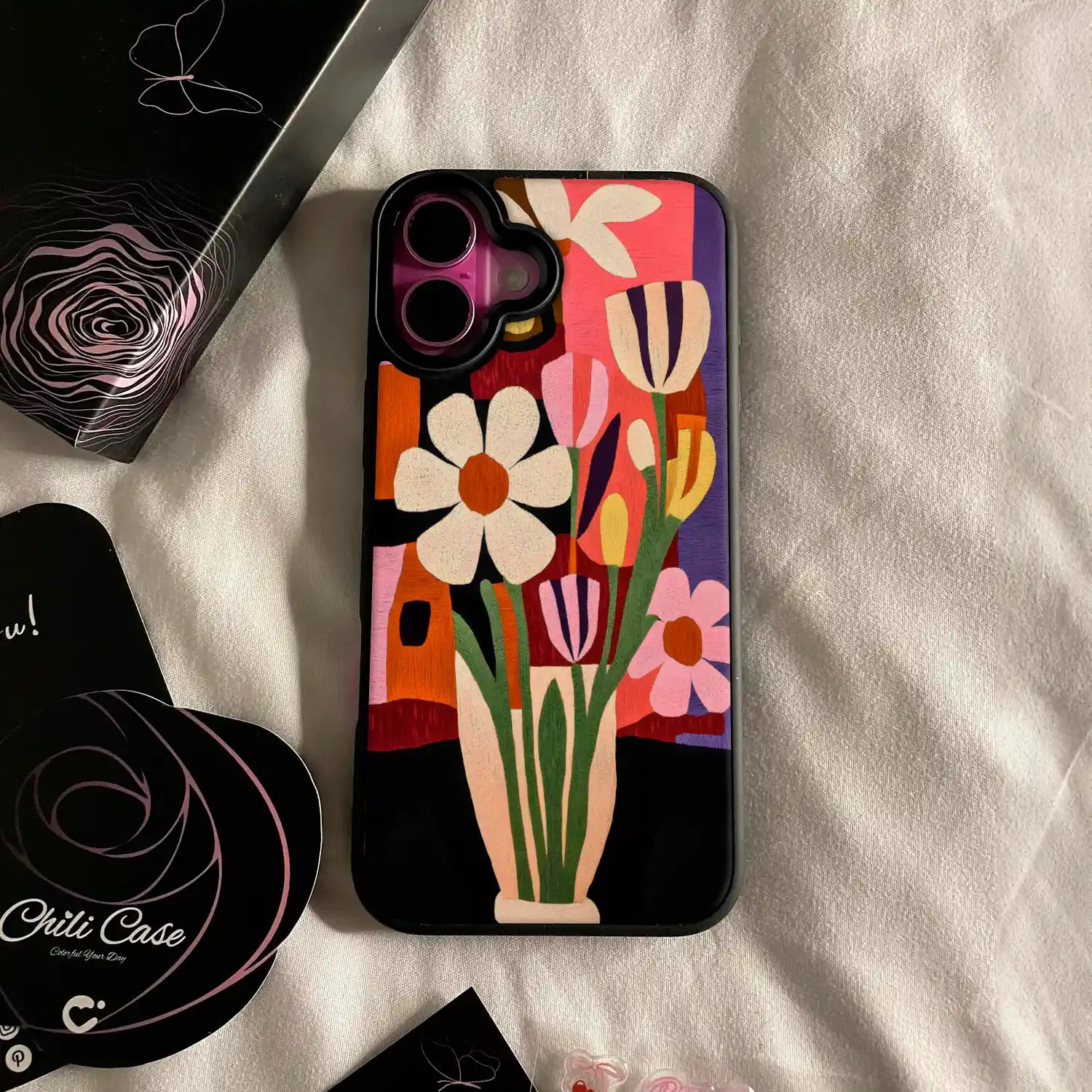 Floral Patchwork Magsafe iPhone Case