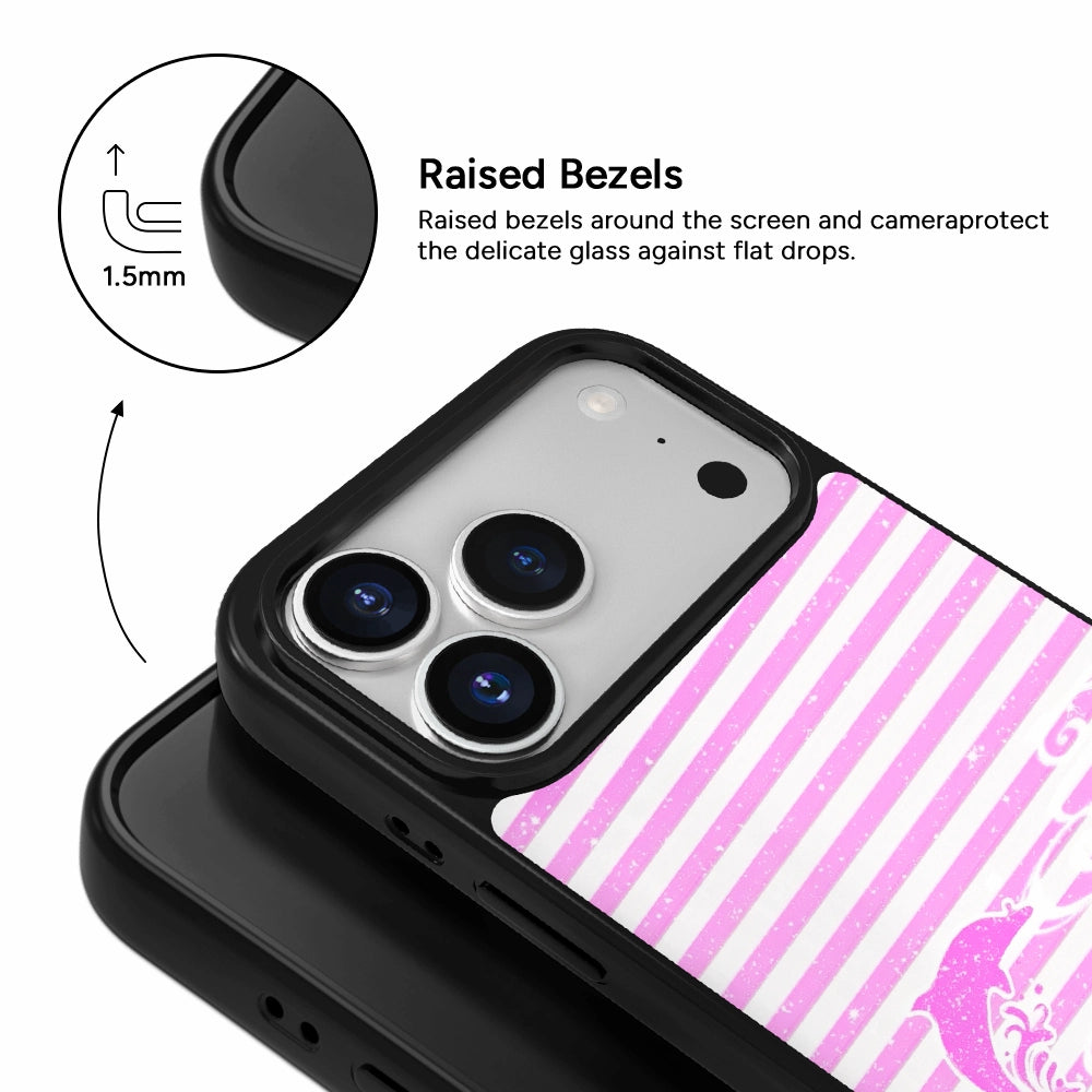 Retro Hibiscus Interchangeable iPhone Case