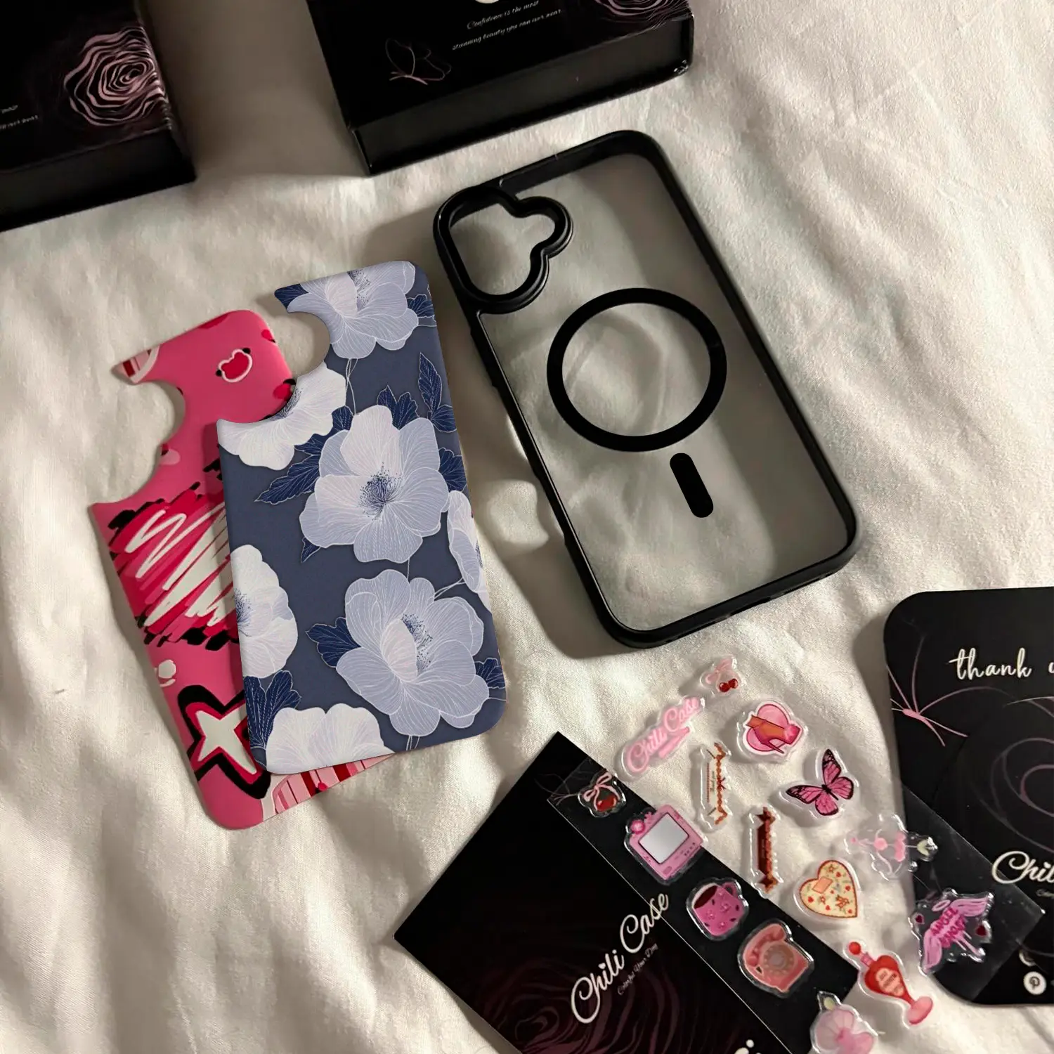 Plain Camellia Magsafe iPhone Case