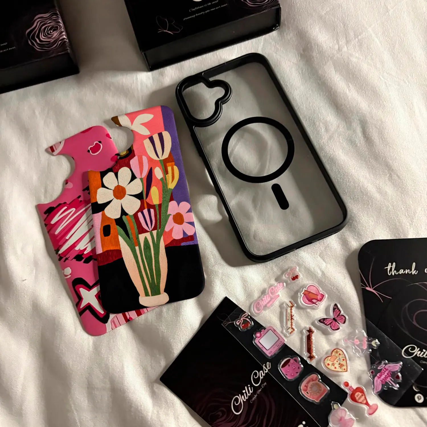 Floral Patchwork Magsafe iPhone Case