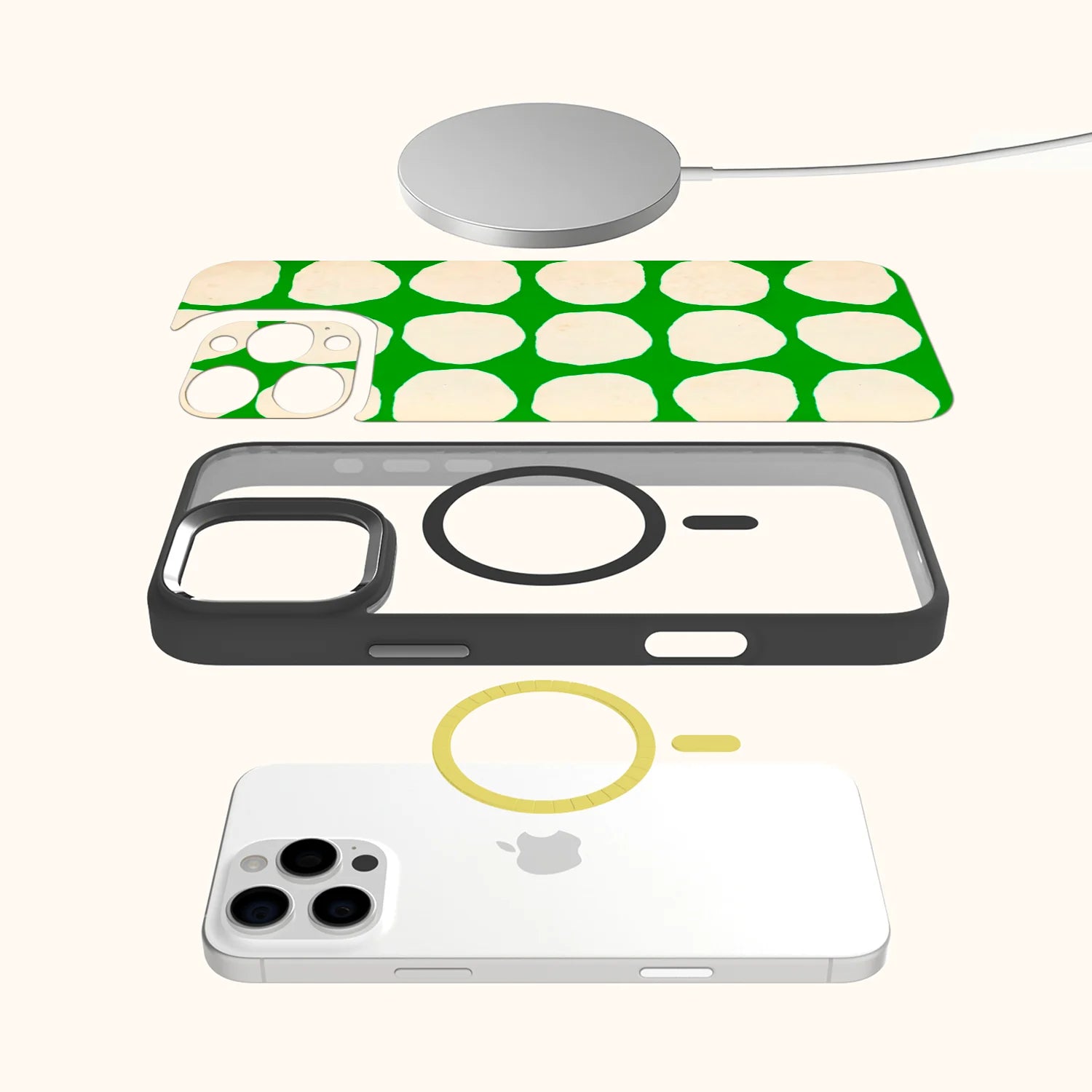 Lime Oasis Magsafe iPhone Case