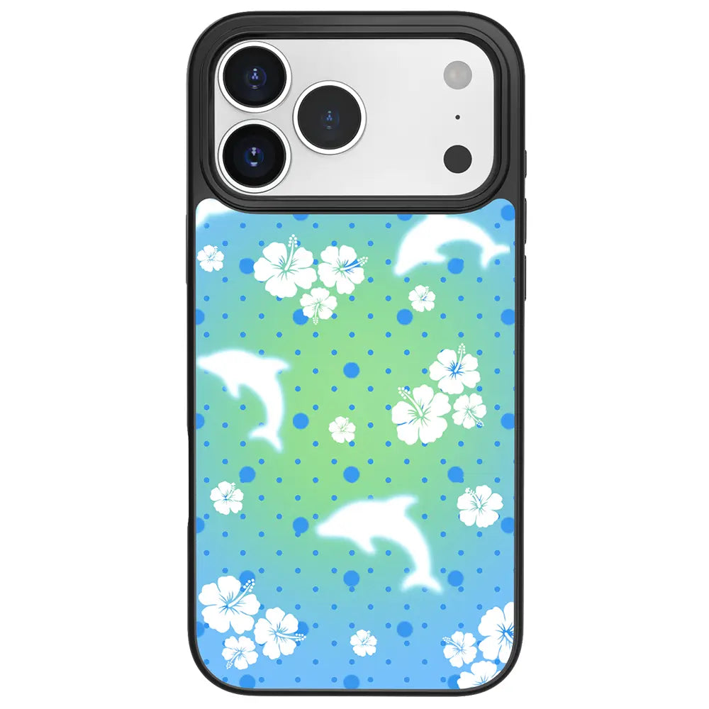 Playing Hooky Dolphin Pop Patch Phone Case