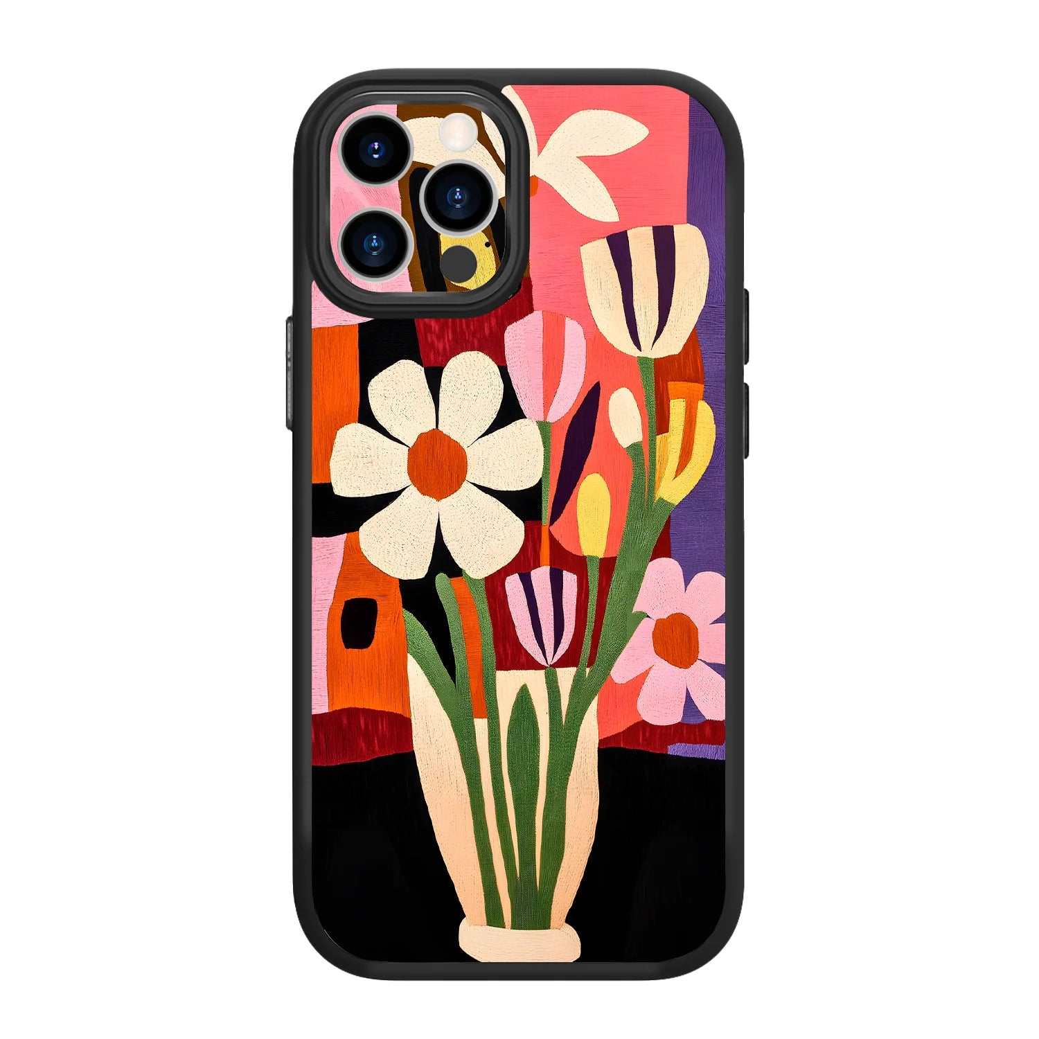 Floral Patchwork Magsafe iPhone Case