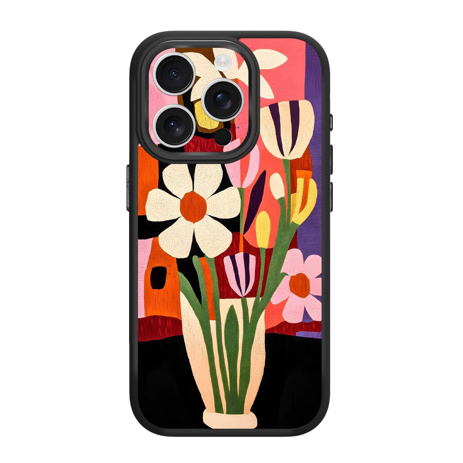 Floral Patchwork Magsafe iPhone Case