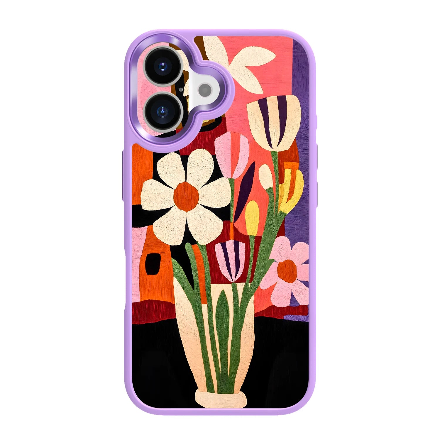 Floral Patchwork Magsafe iPhone Case