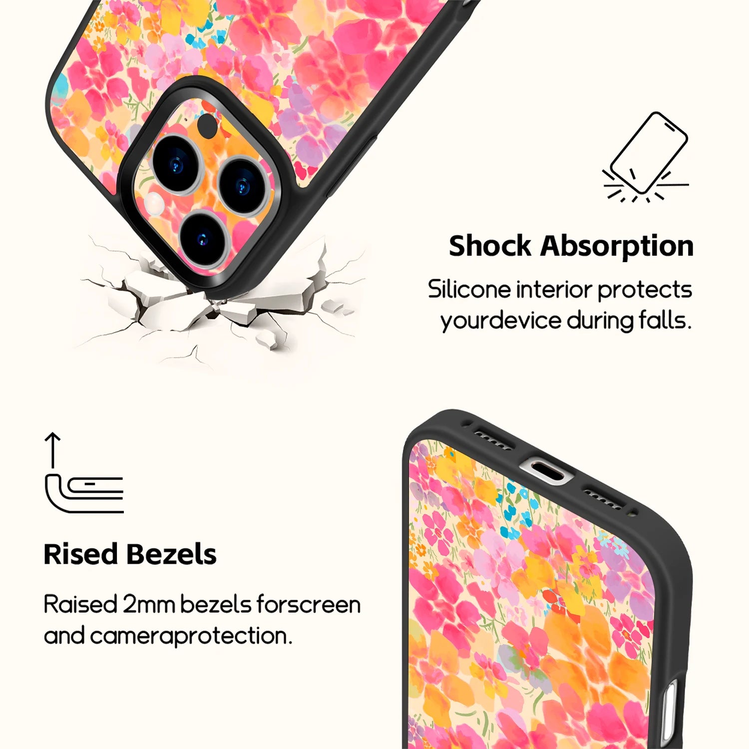 Vivid Petals Magsafe iPhone Case