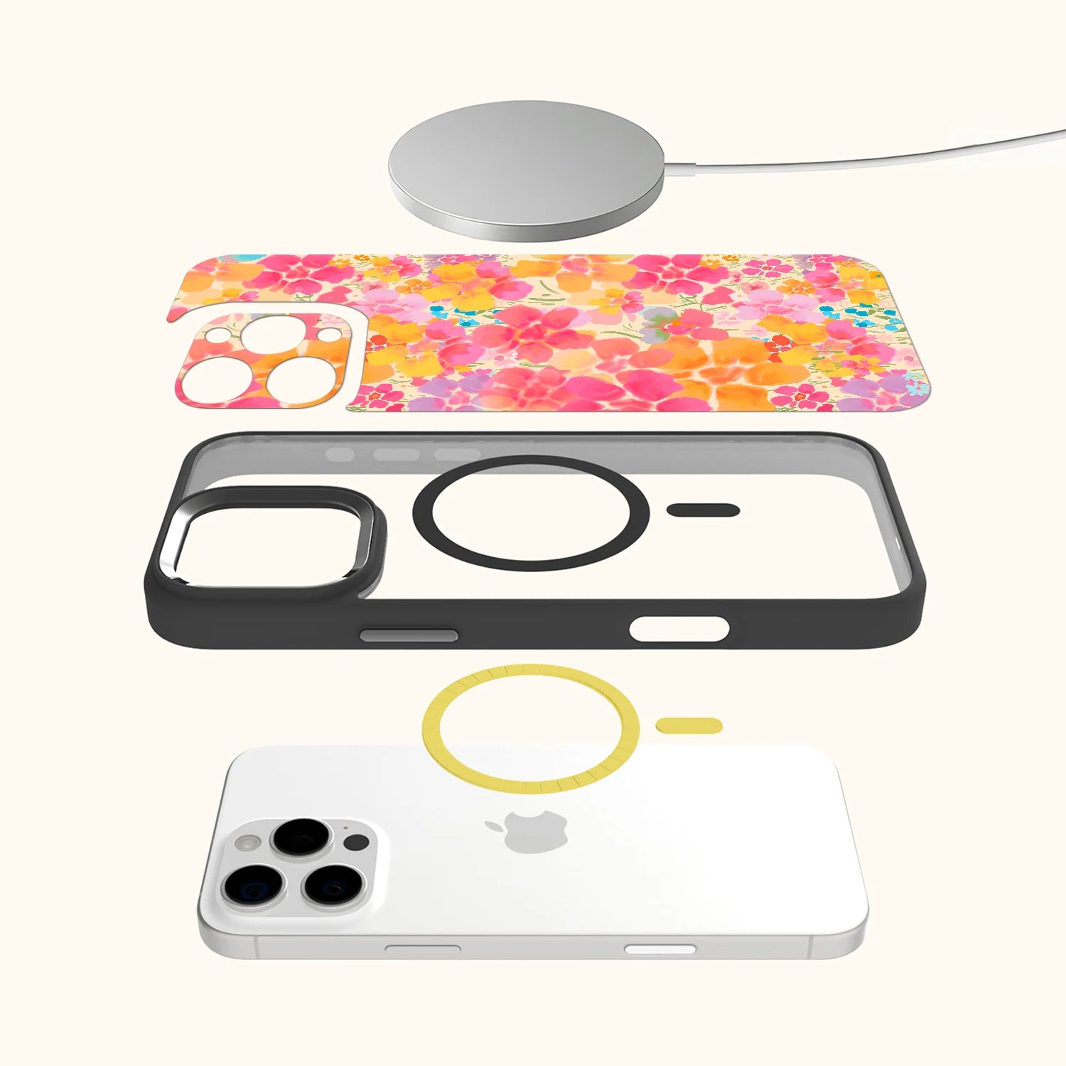 Vivid Petals Magsafe iPhone Case