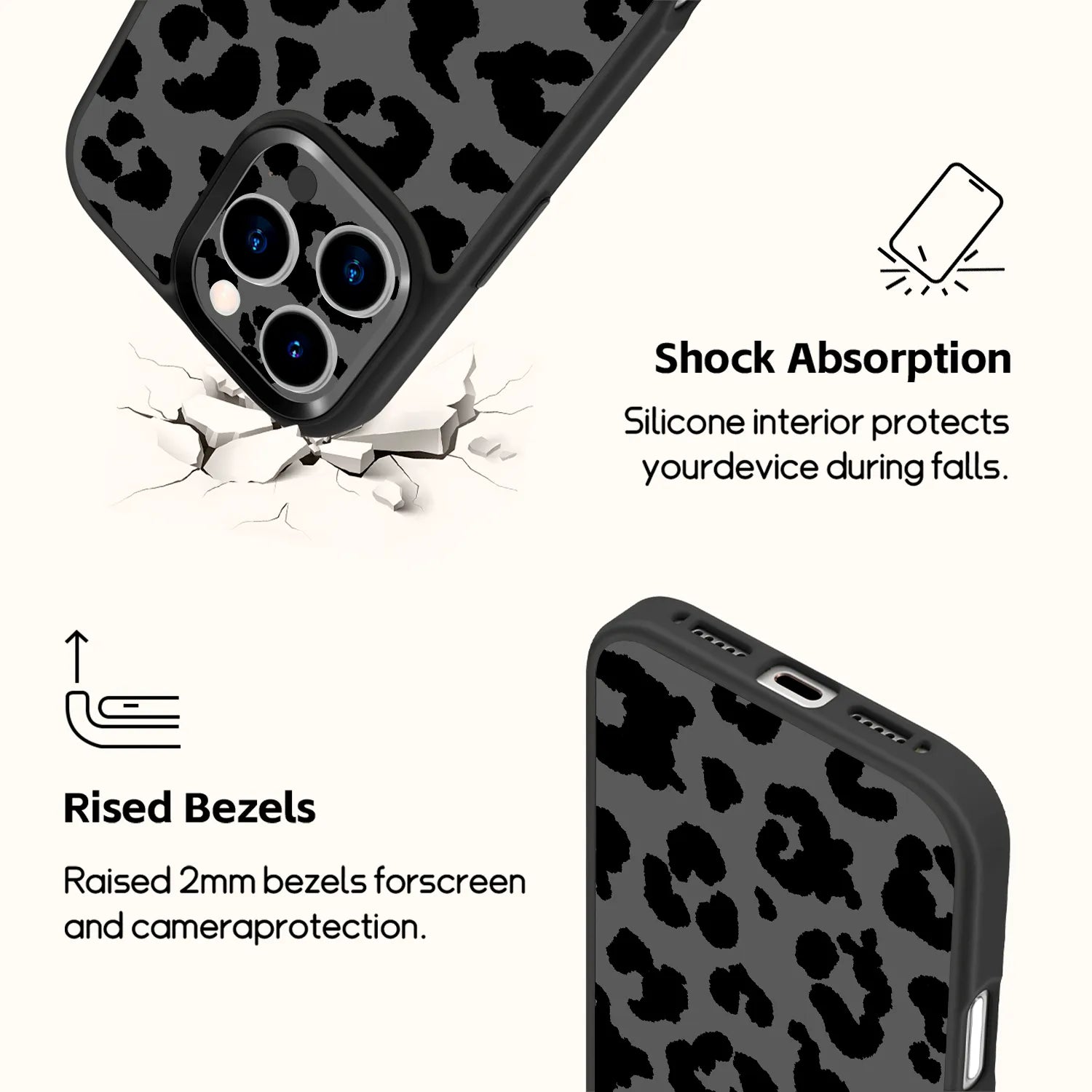 Shadow Panther Magsafe iPhone Case
