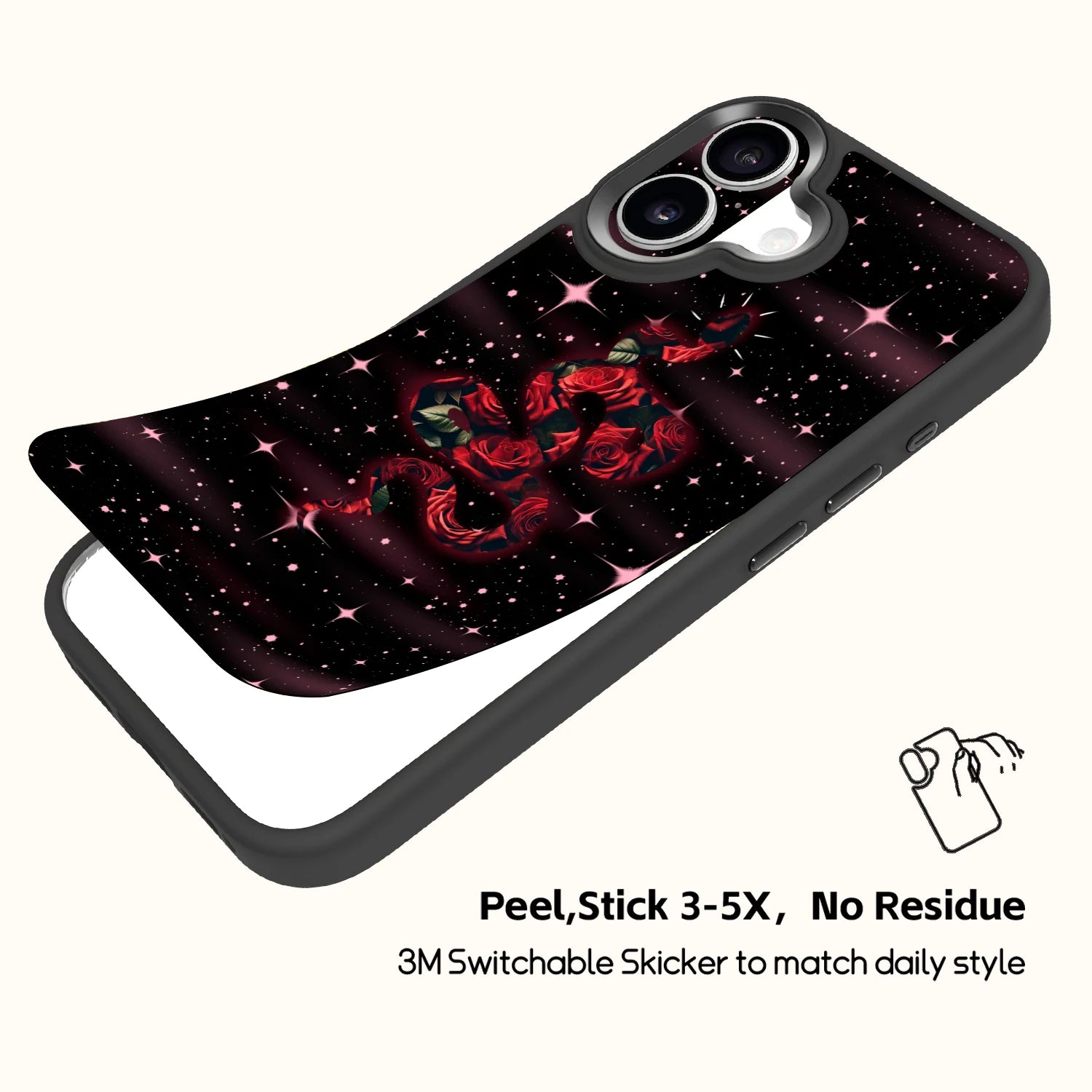Magsafe Red Snake iPhone Case