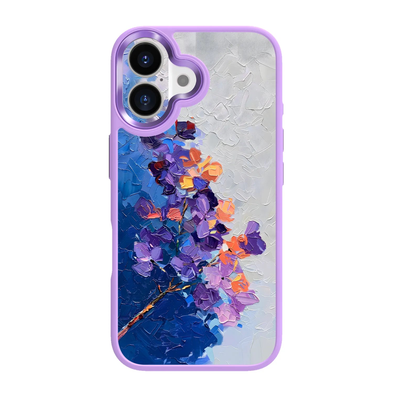 Magsafe Lavender Leafy iPhone Case