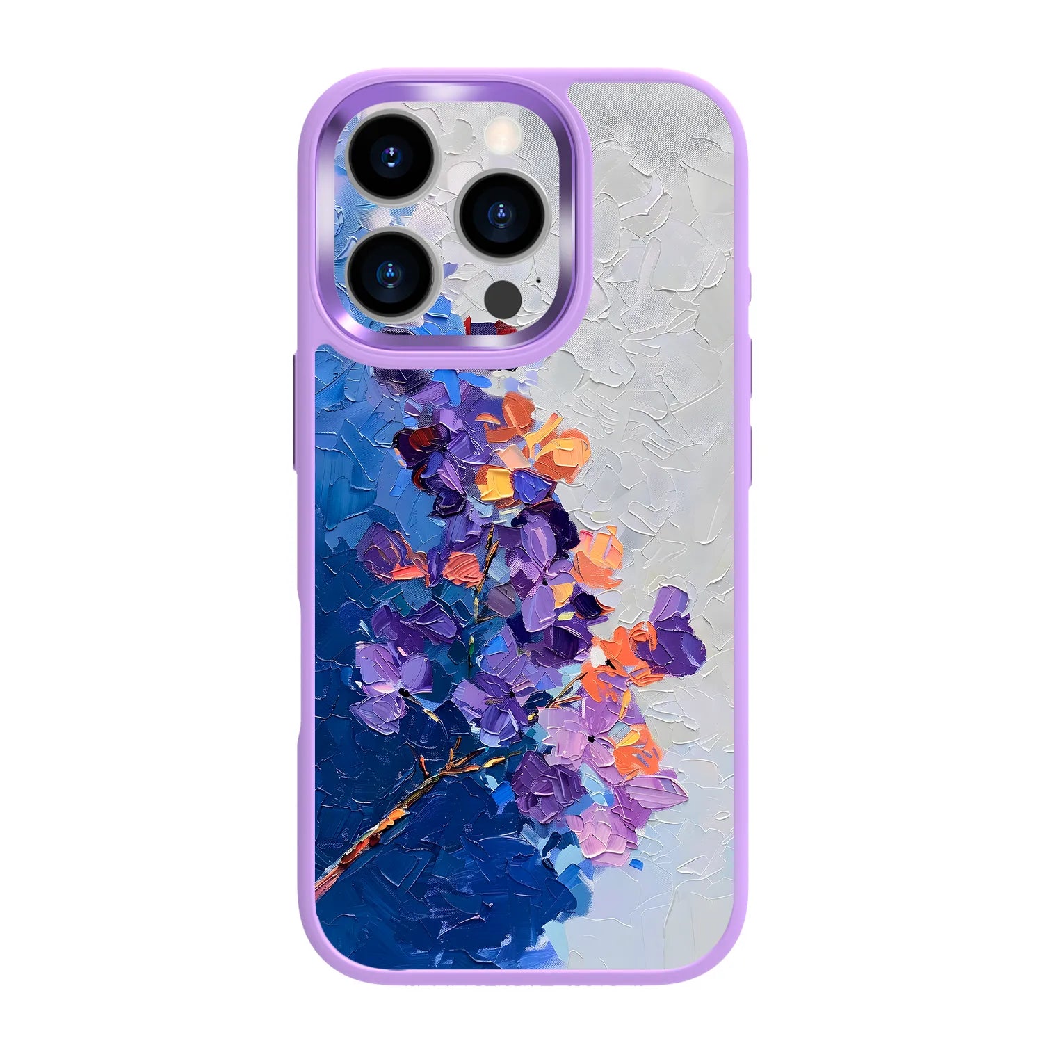 Magsafe Lavender Leafy iPhone Case