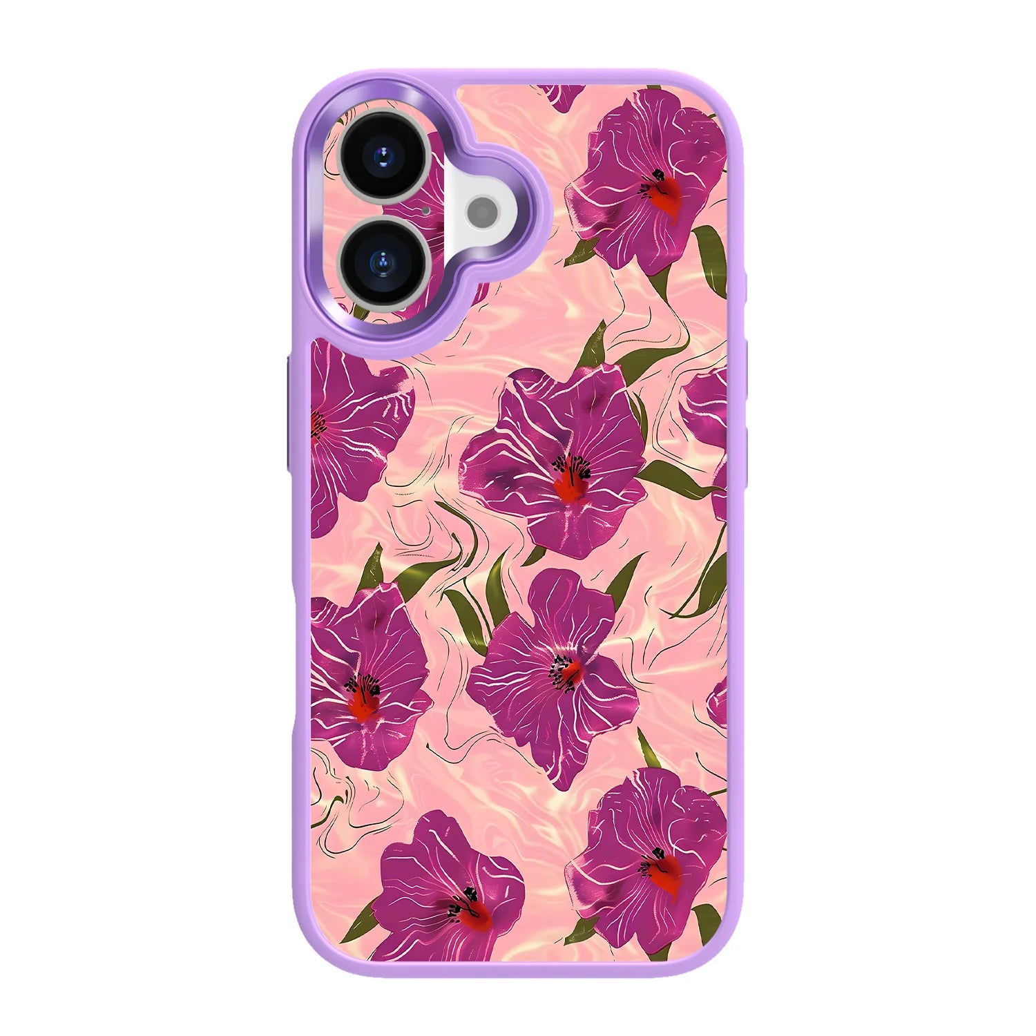 Violet Swirl Magsafe iPhone Case