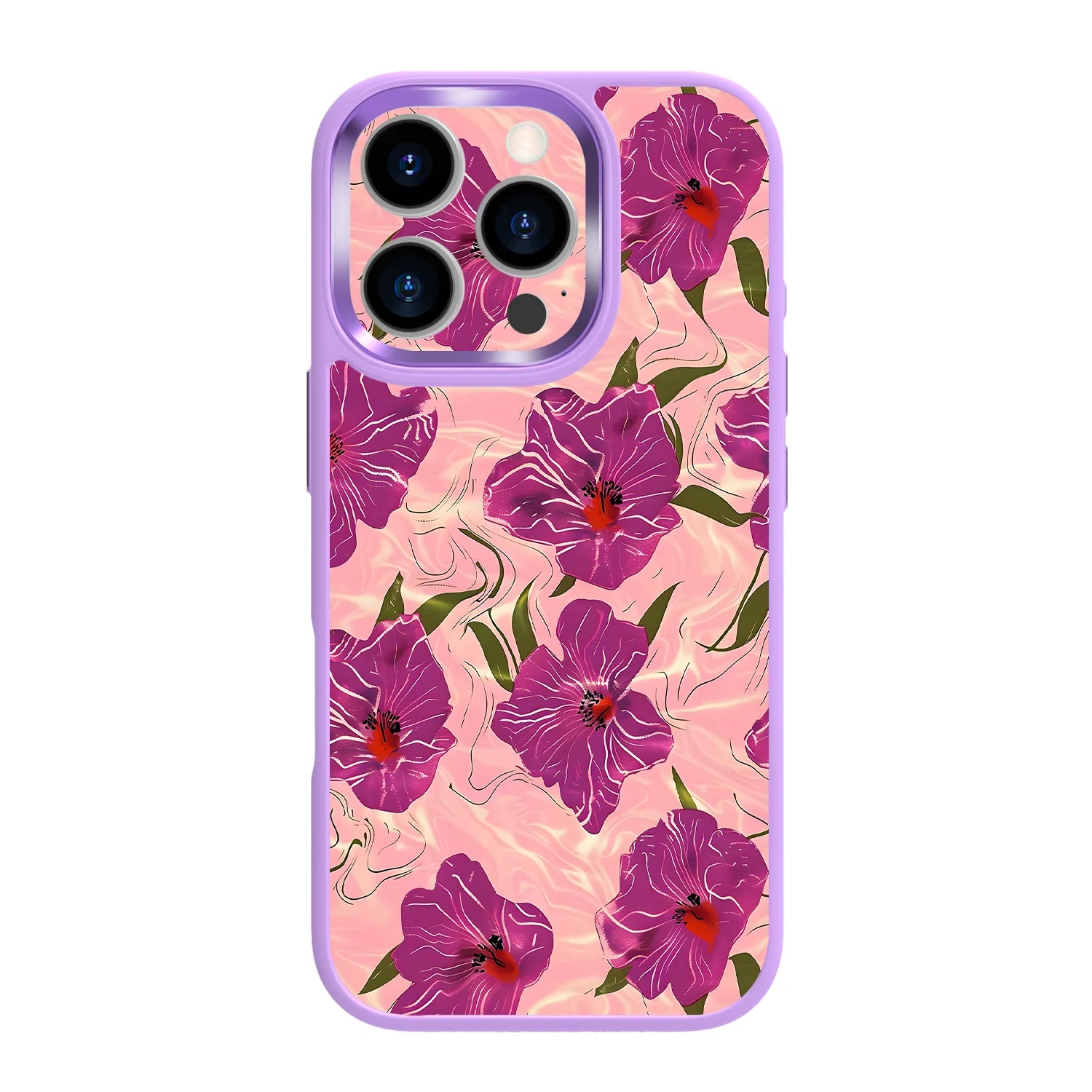 Violet Swirl Magsafe iPhone Case