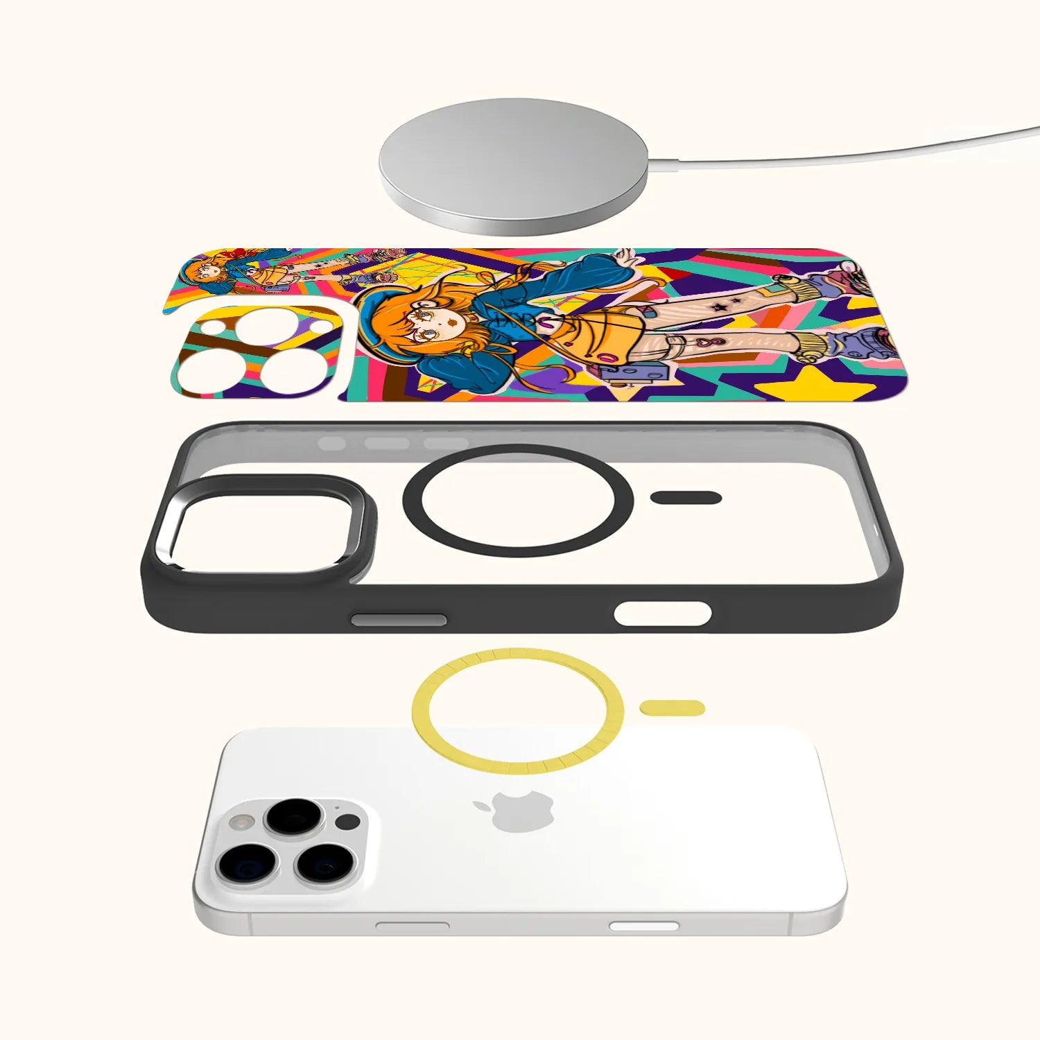 Anime Girl Magsafe iPhone Case