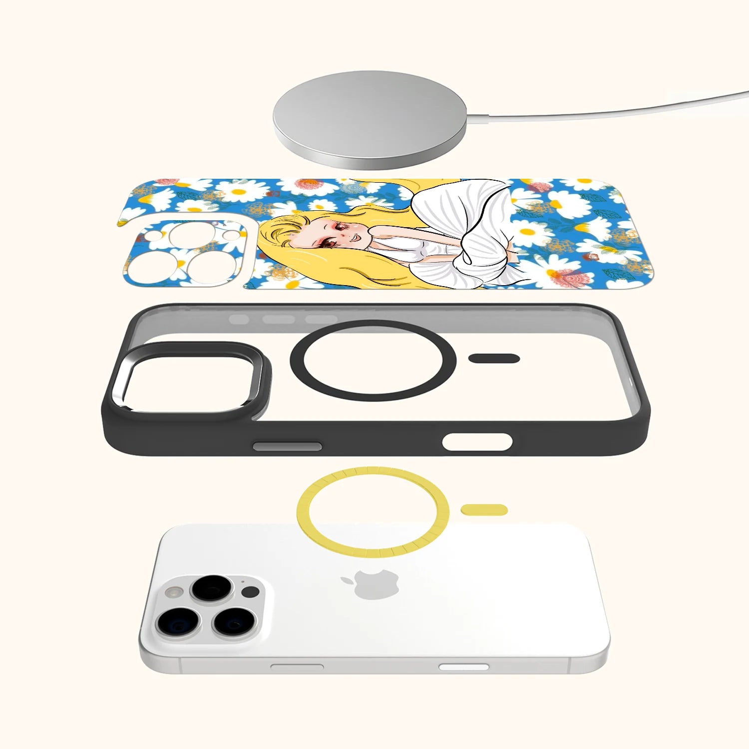 Daisy Queen Magsafe iPhone Case