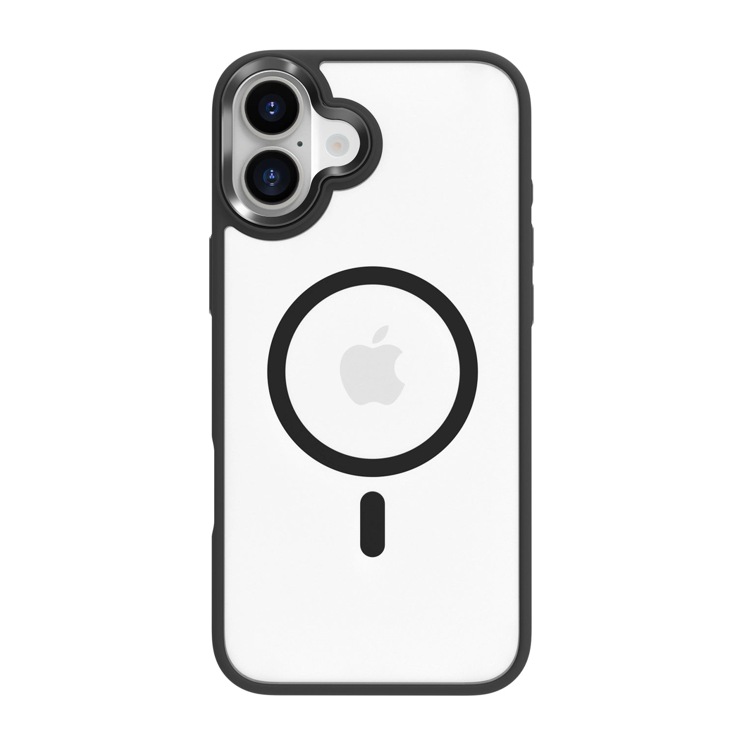 Clear-iPhone 16 Case-black