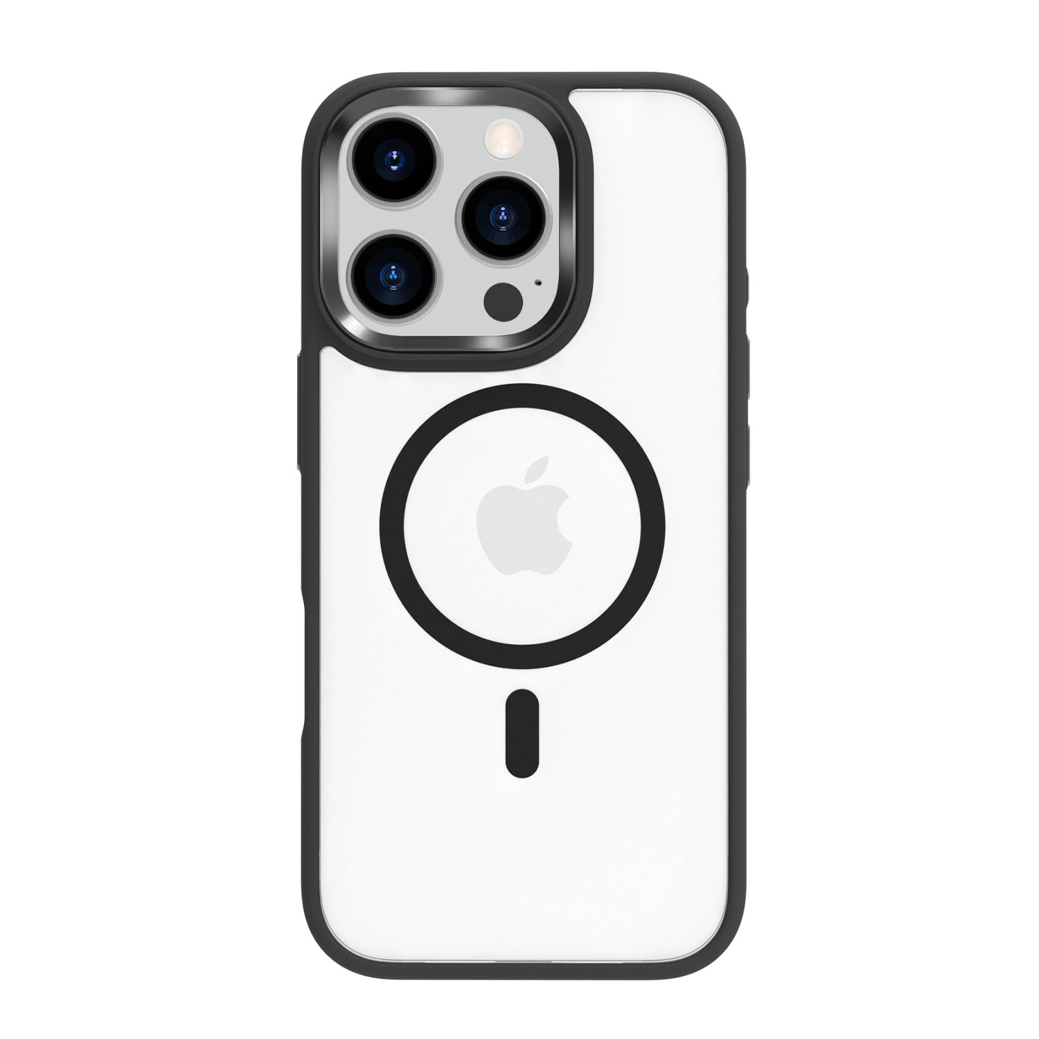 Clear-iPhone 16 pro max Case-black