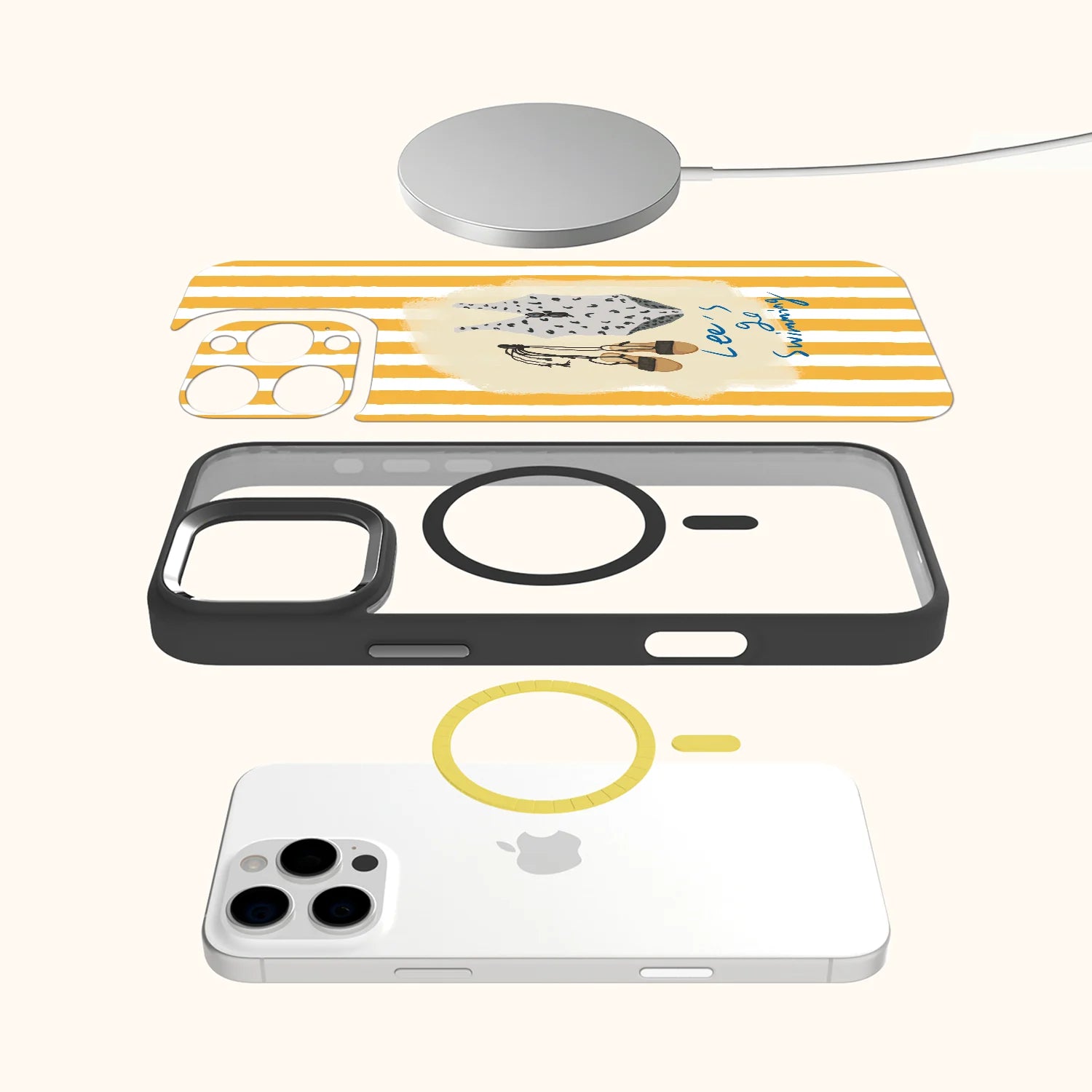 Go Swimming Magsafe iPhone Case