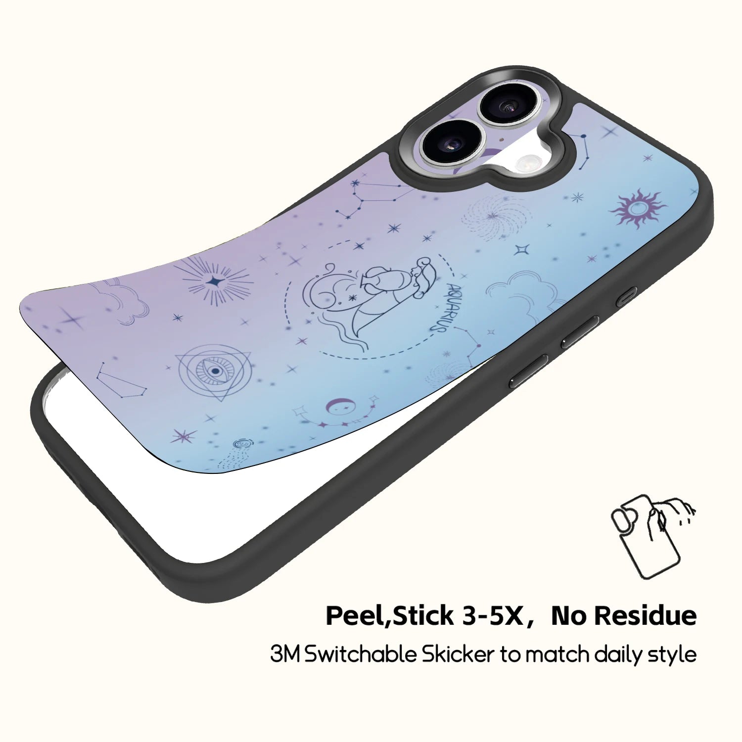 Aquarius Magsafe iPhone Case