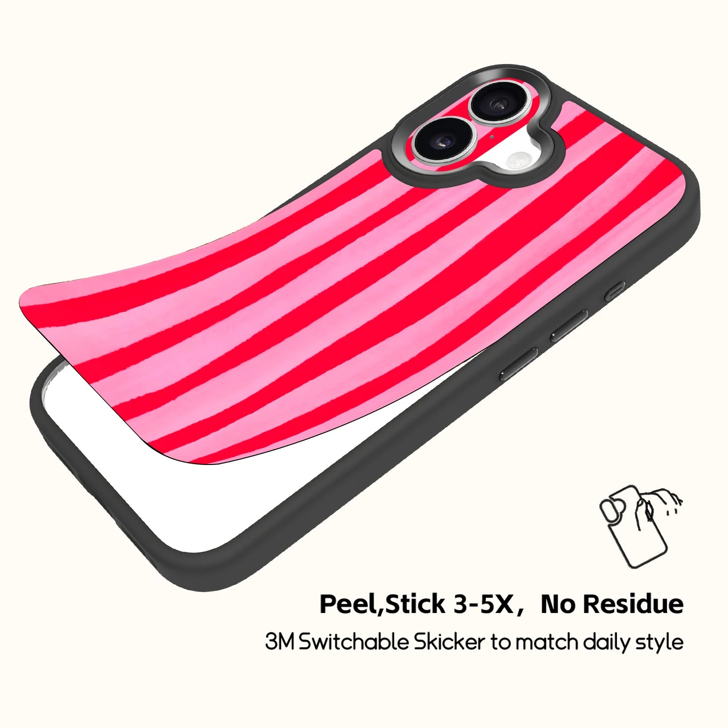 Bubblegum Waves Magsafe iPhone Case