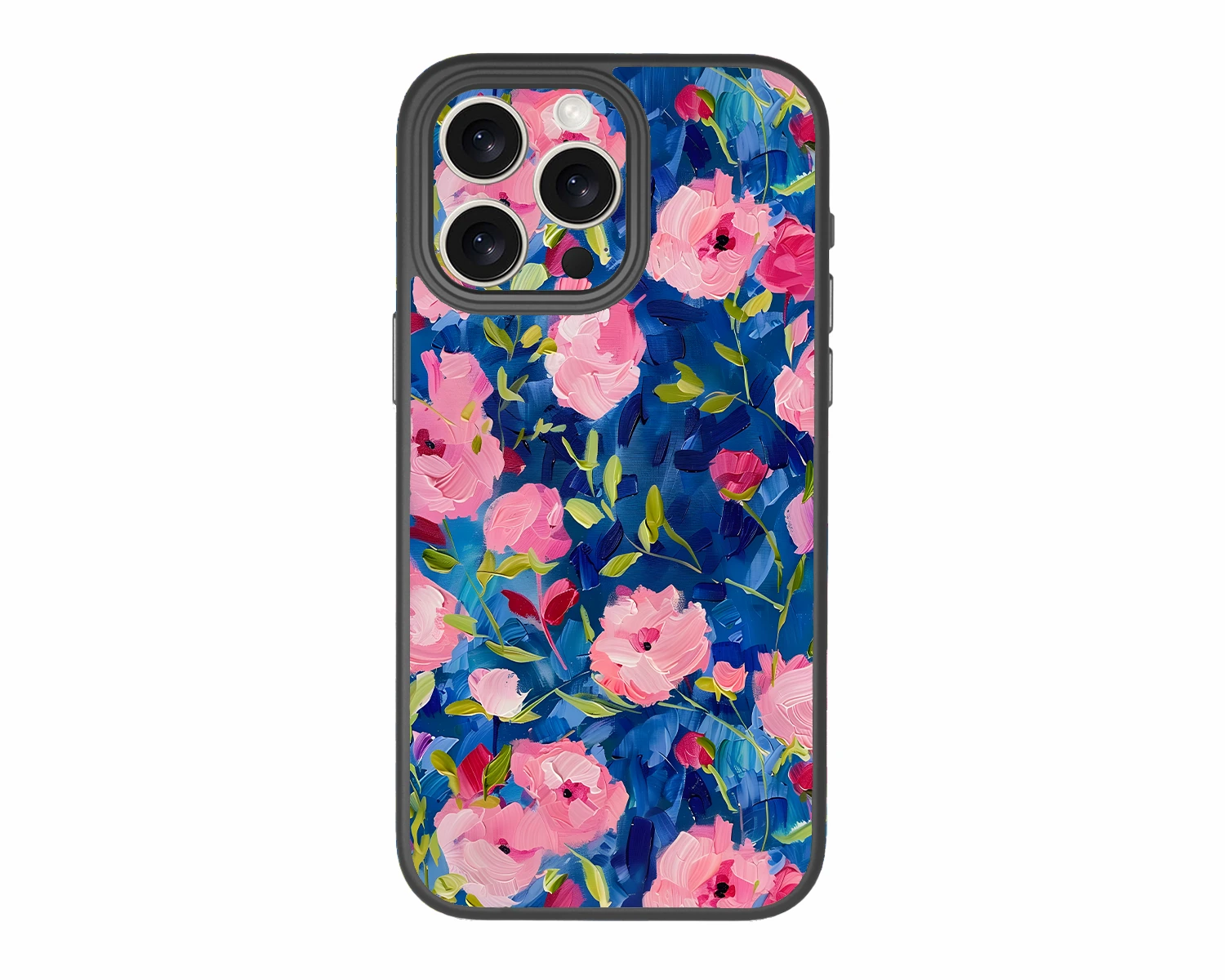 A-Little-Romance-Navy-Rose-iPhone 15 Pro Max-Case-Chili Case