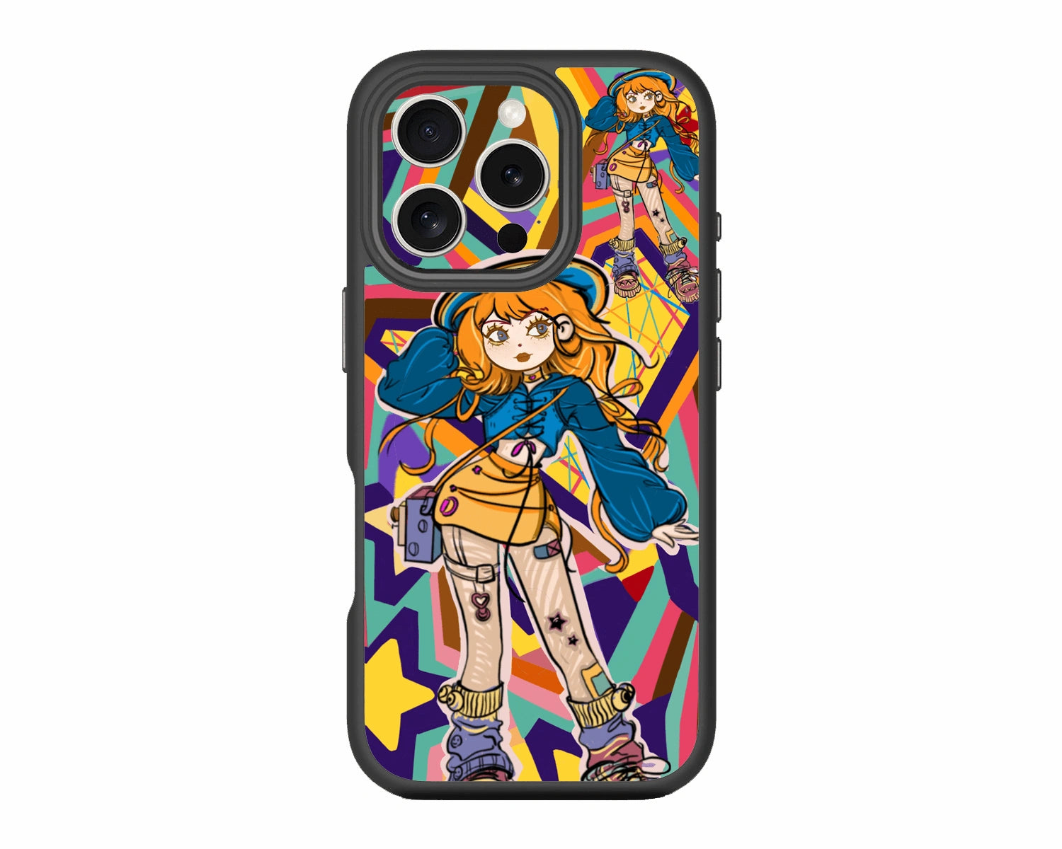 Anime-Girl-iPhone 16 Pro Max-Case-Chili Case