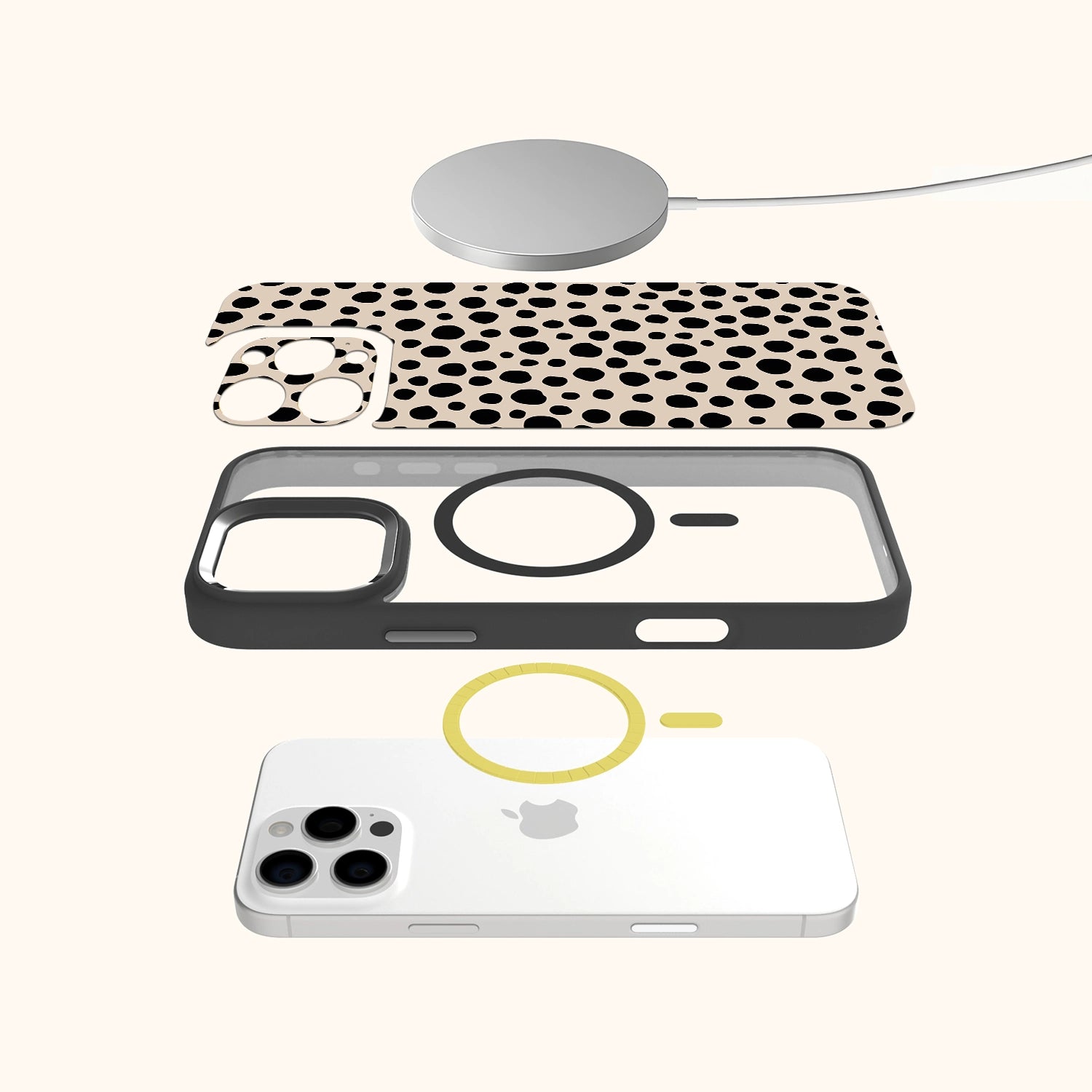 Busy-Spot-iPhone Case-Magsafe-Compatitable