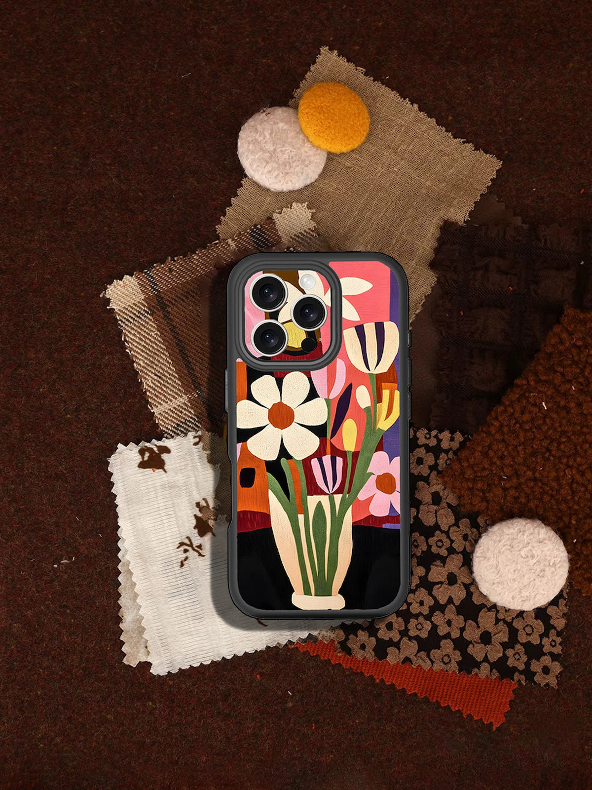 Floral-Patchwork-iPhone-16-Pro-Max-Chili-Case