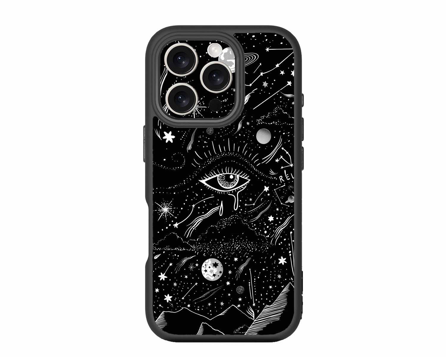 Pupil-Of-The-Eye-Noir-Cosmic-iPhone 16 Pro Max-Case-Chili Case