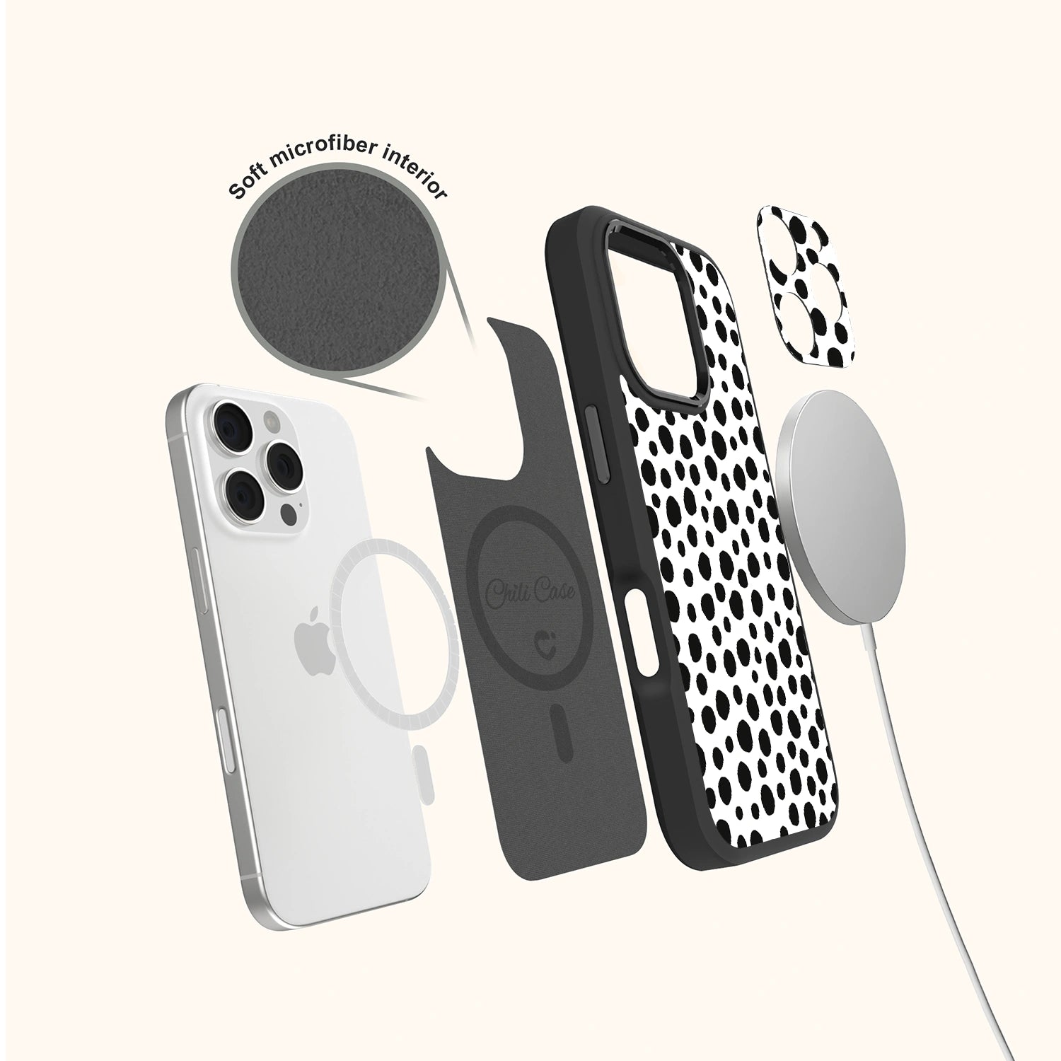 Spotted-Dog-iPhone Case-Magsafe-Compatitable-2